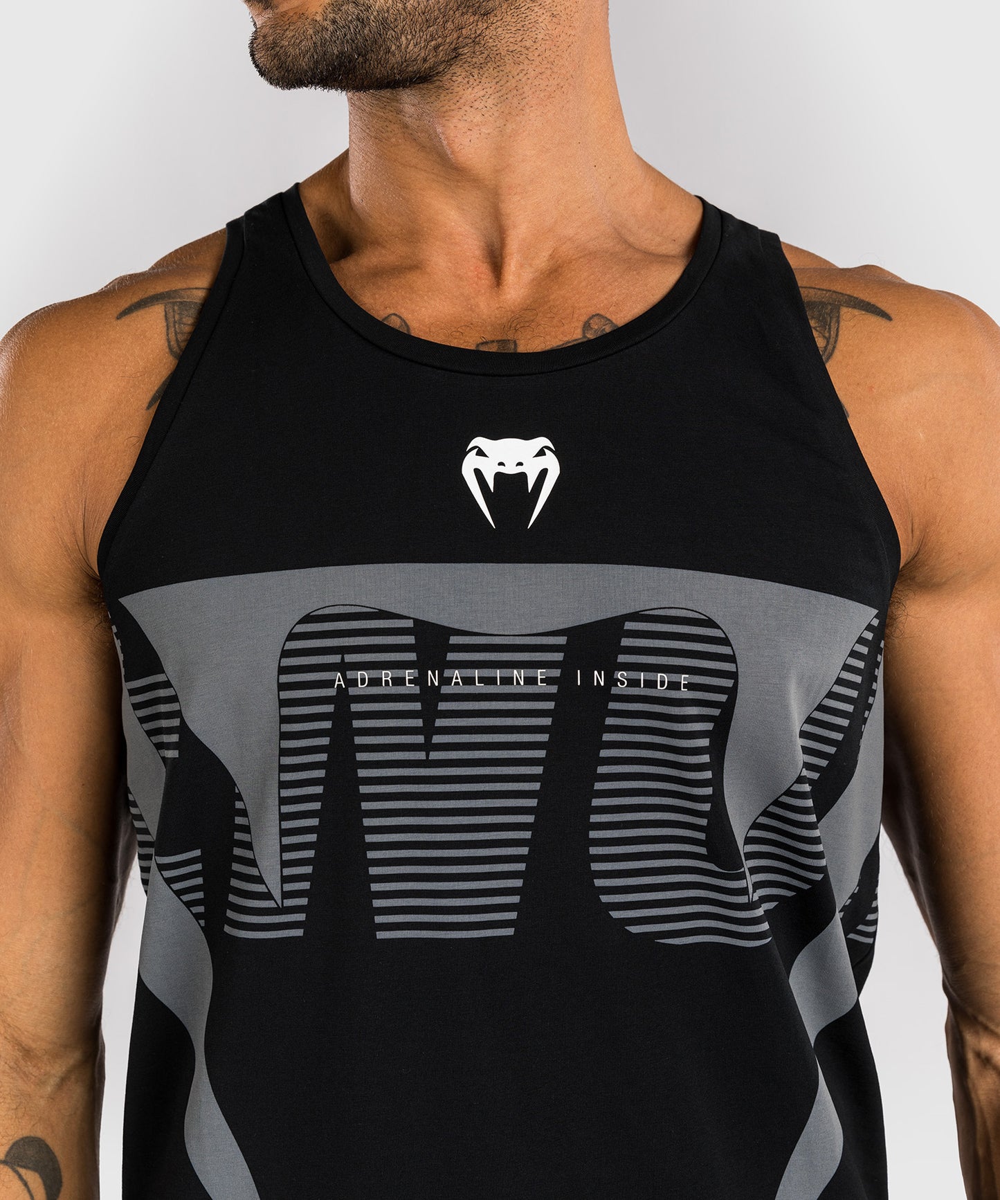 Débardeur Venum Adrenaline – Noir/Gris Argenté