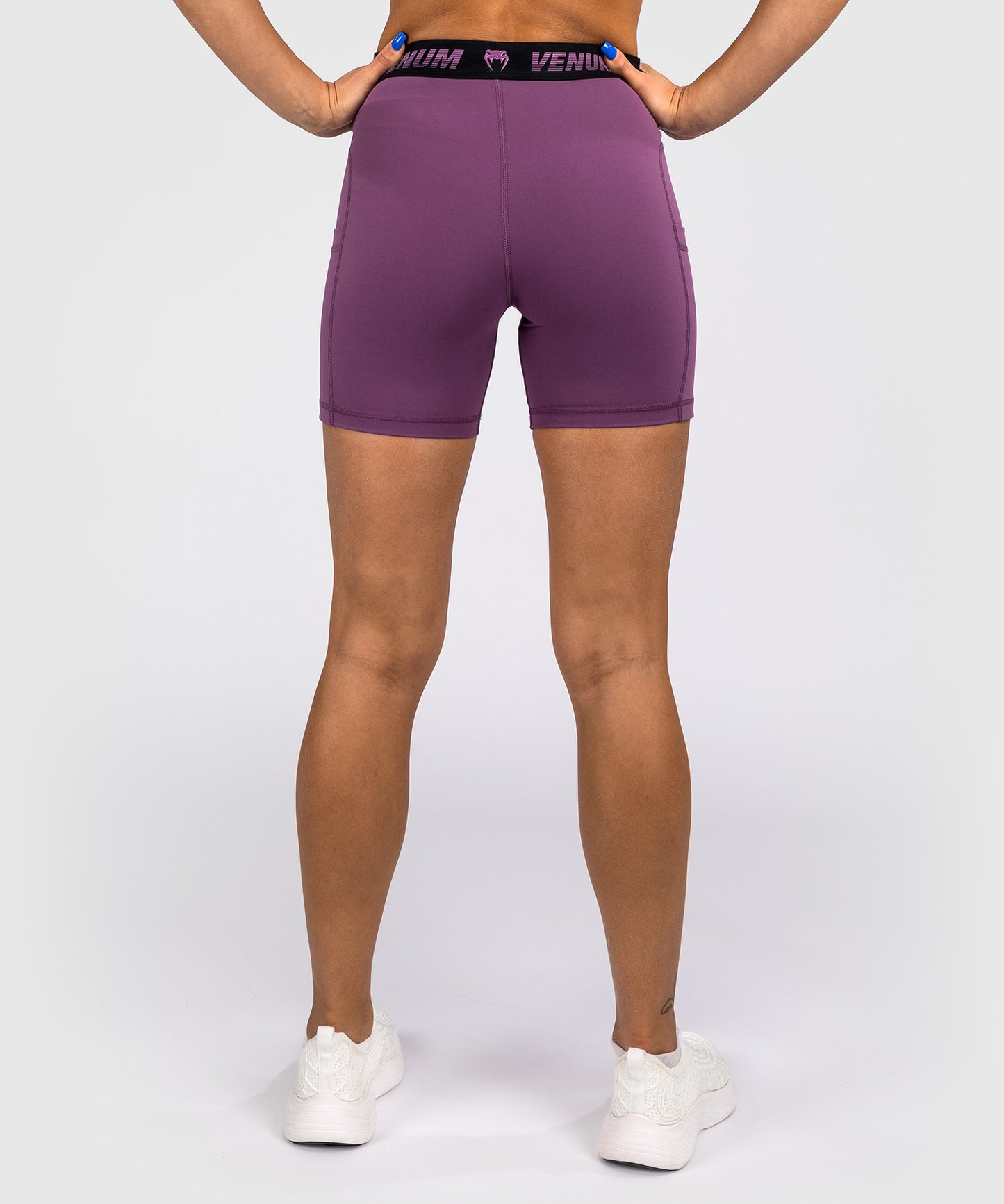 Venum Elevate Women's Long Compression Short - Lilac