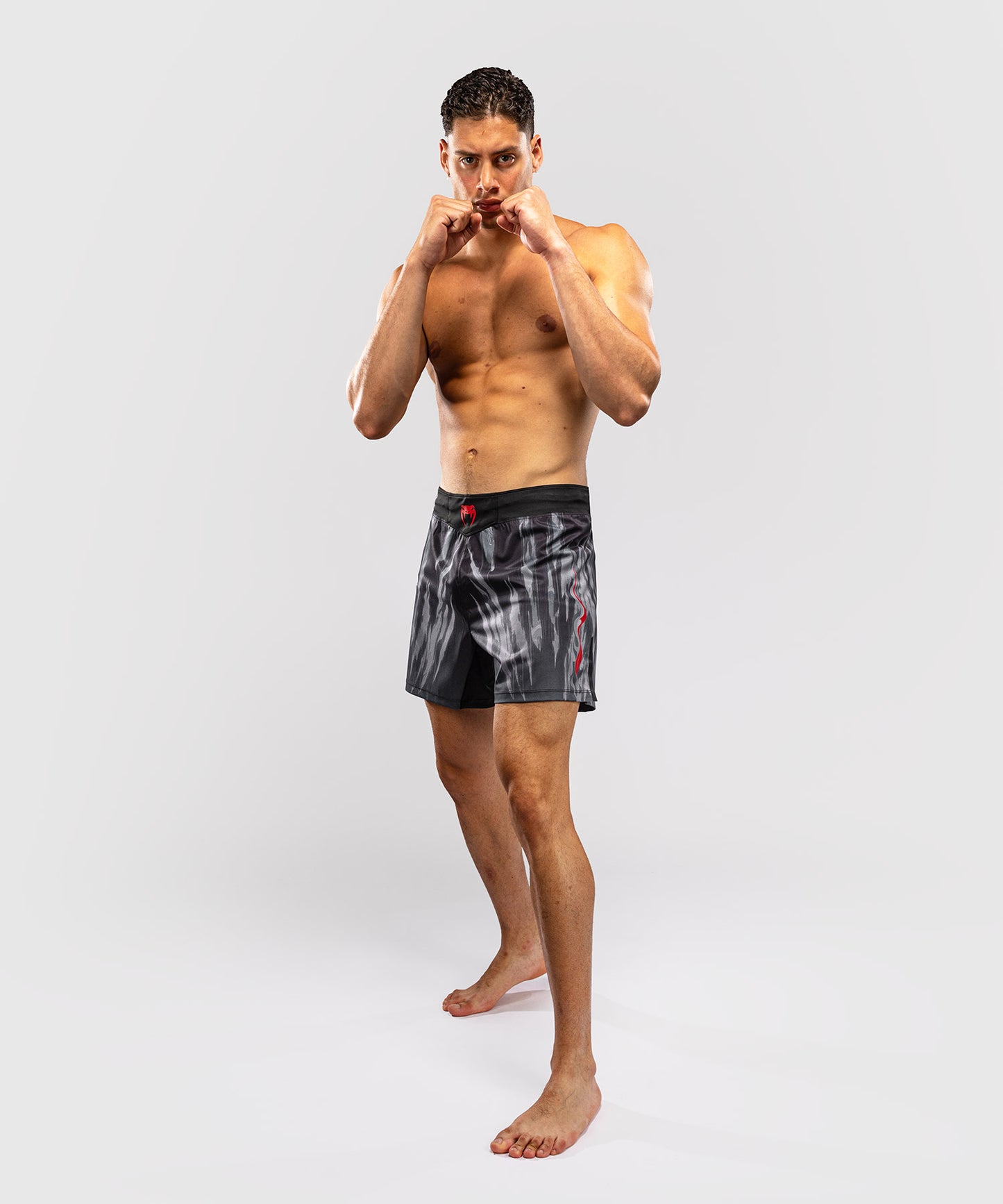Short de Combat Venum Demon - Noir/Gris