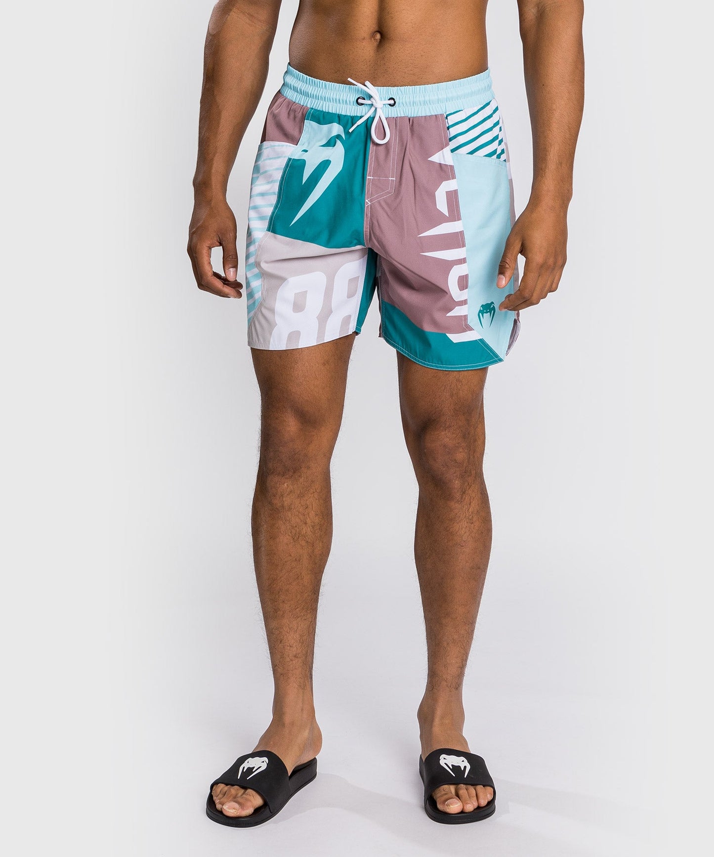Venum Summer 88 Swim Shorts - Clearwater/Mosaic Blue