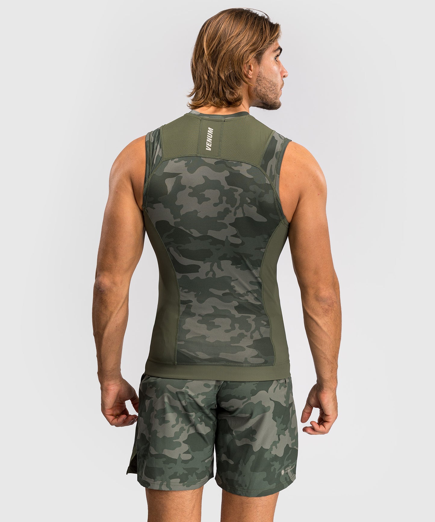 Venum G-Fit Air Ärmellose Rashguard für Herren - Camo Military