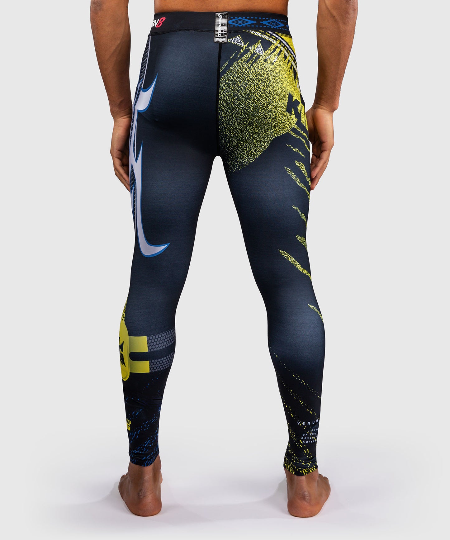 Venum x TEKKEN 8 Mallas King - Negro/Amarillo