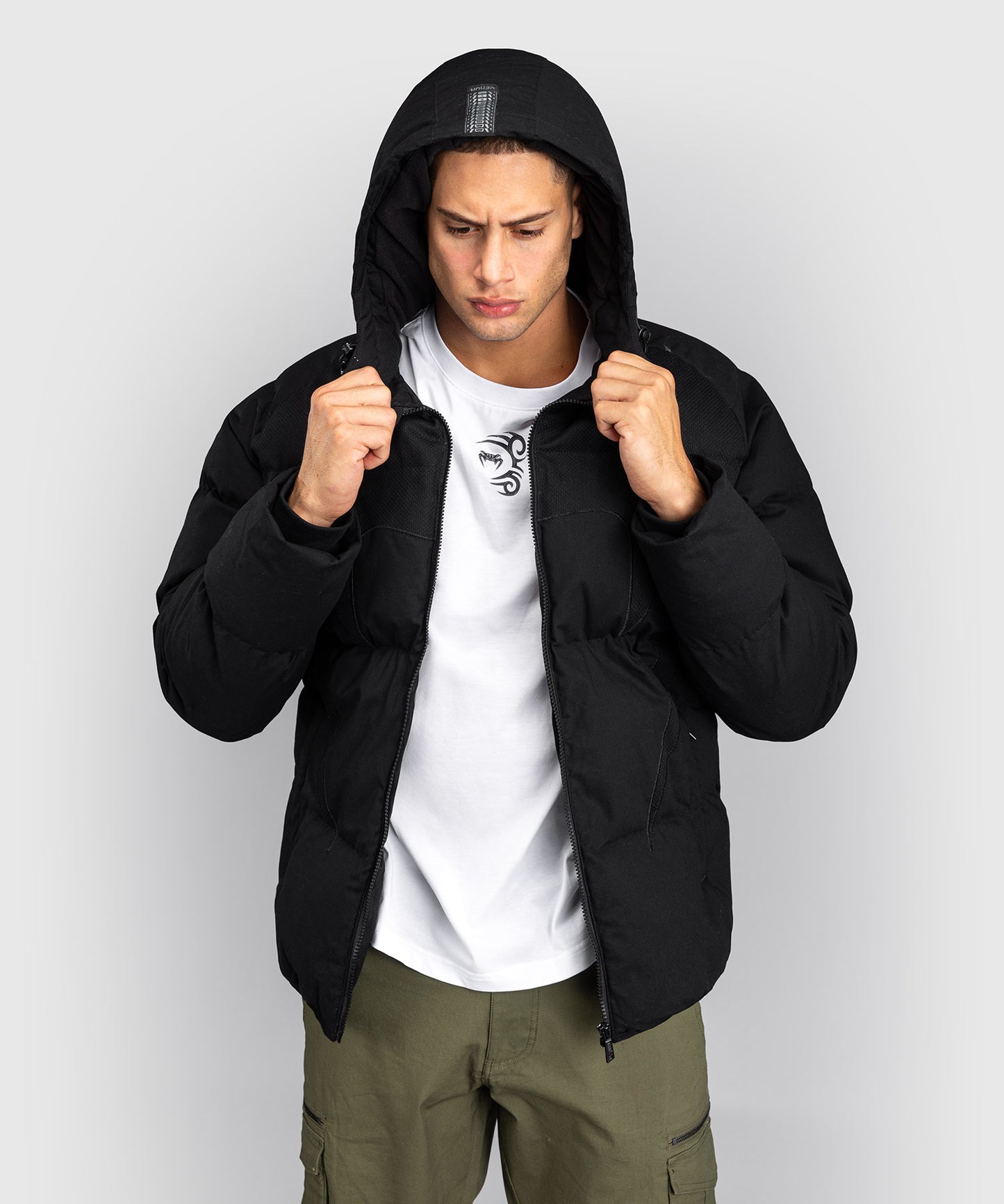 Venum Attack Urban Gi Down Jacket - Black