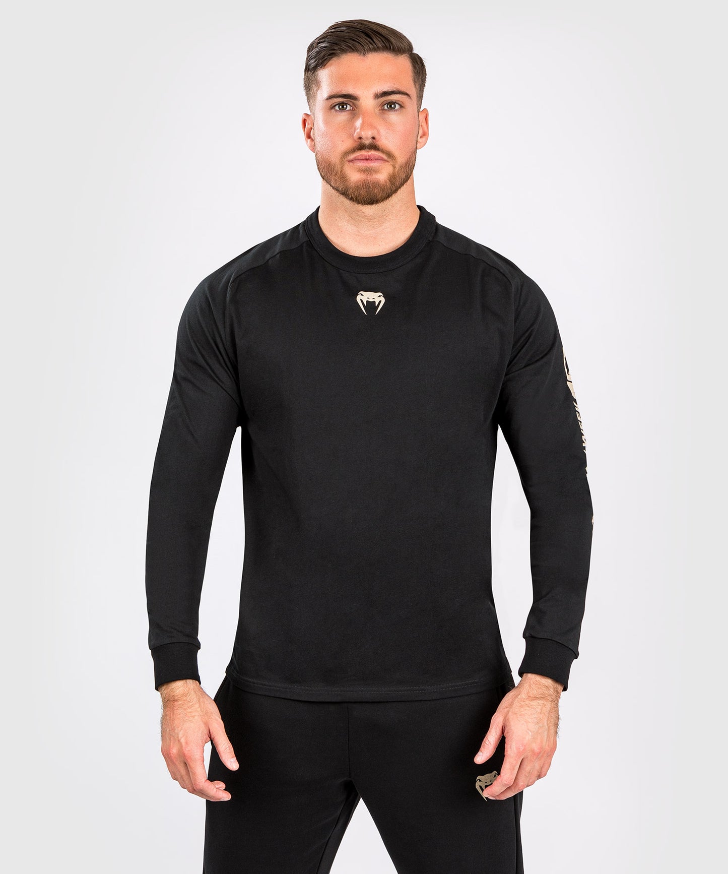 T-shirt à manches longues pour Hommes UFC Adrenaline by Venum Fight Week - Noir