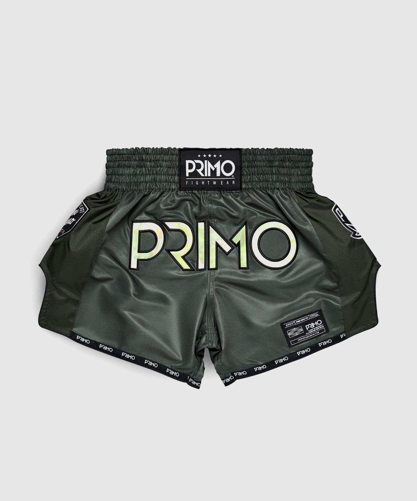 Primo Hologram Series Muay Thai Shorts - Khaki