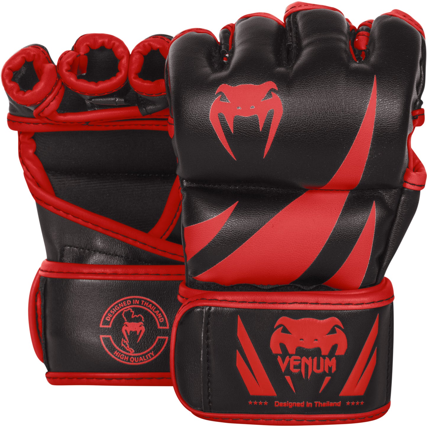 Gants MMA Venum Challenger - Noir/Rouge - Exclusivité