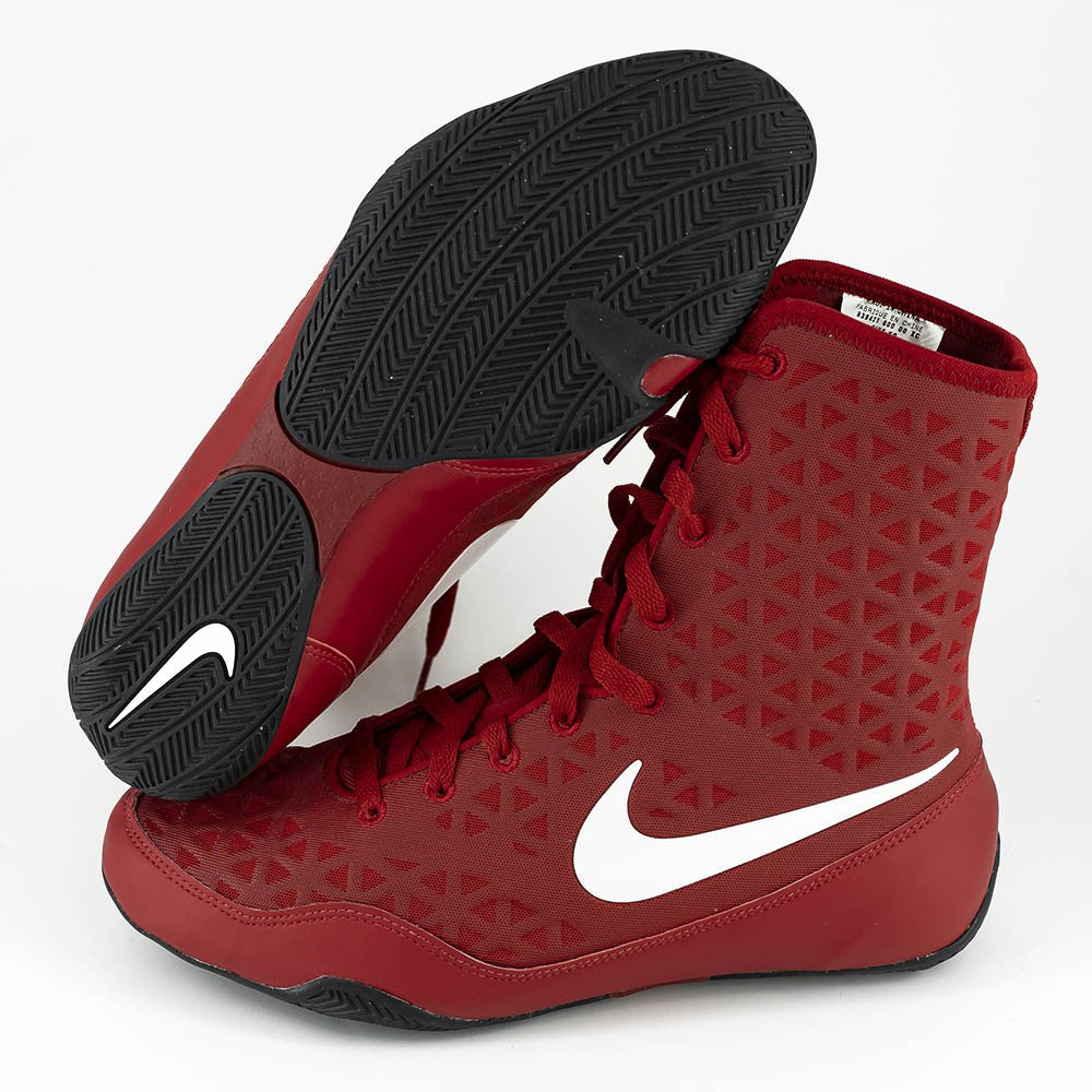 Nike KO Boxschuhe - Rot/Weiß