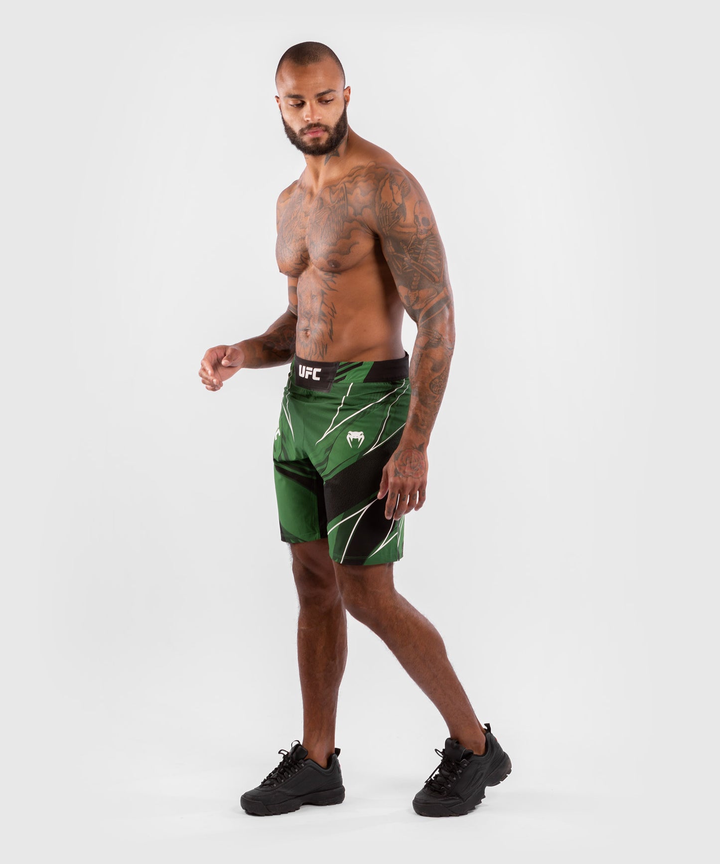 Fightshort Homme UFC Venum Authentic Fight Night - Coupe Longue - Vert