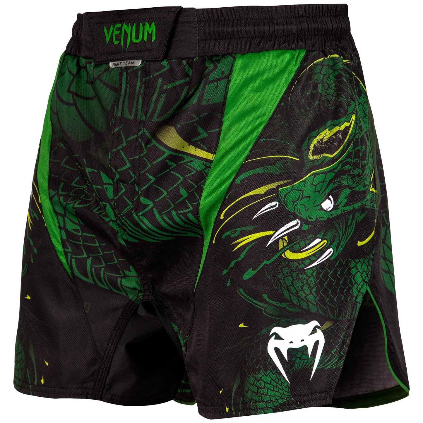 Venum Green Viper Fightshorts - Black/Green