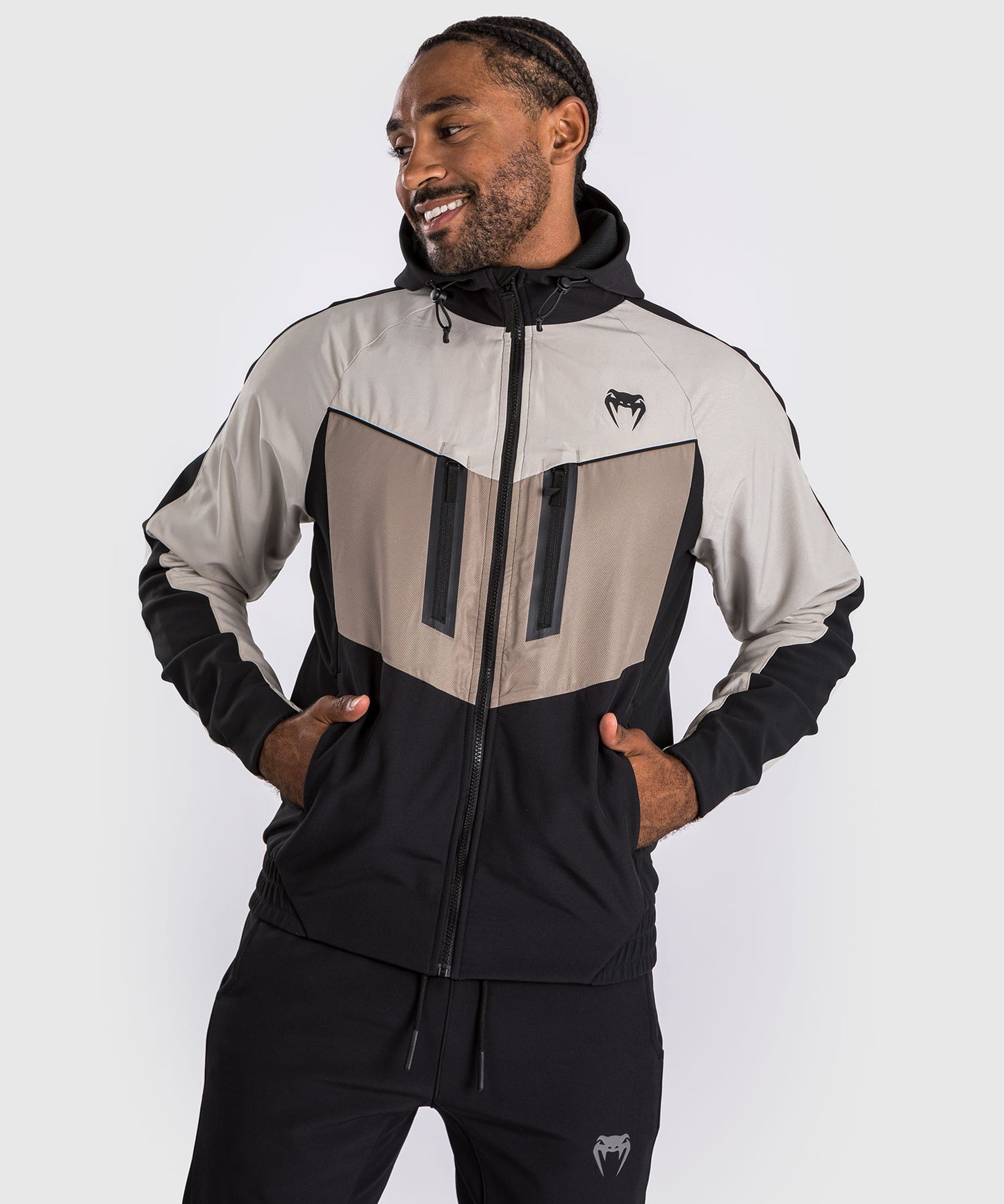 Venum Laser 3.0  Trainingsjacke - Schwarz/Sand