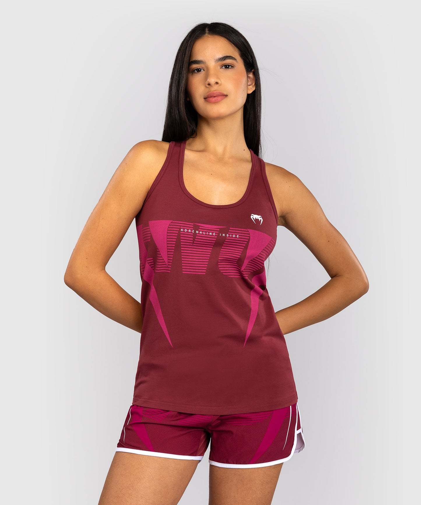 Venum Adrenaline Damen Tank Top – Burgunder/Rosa