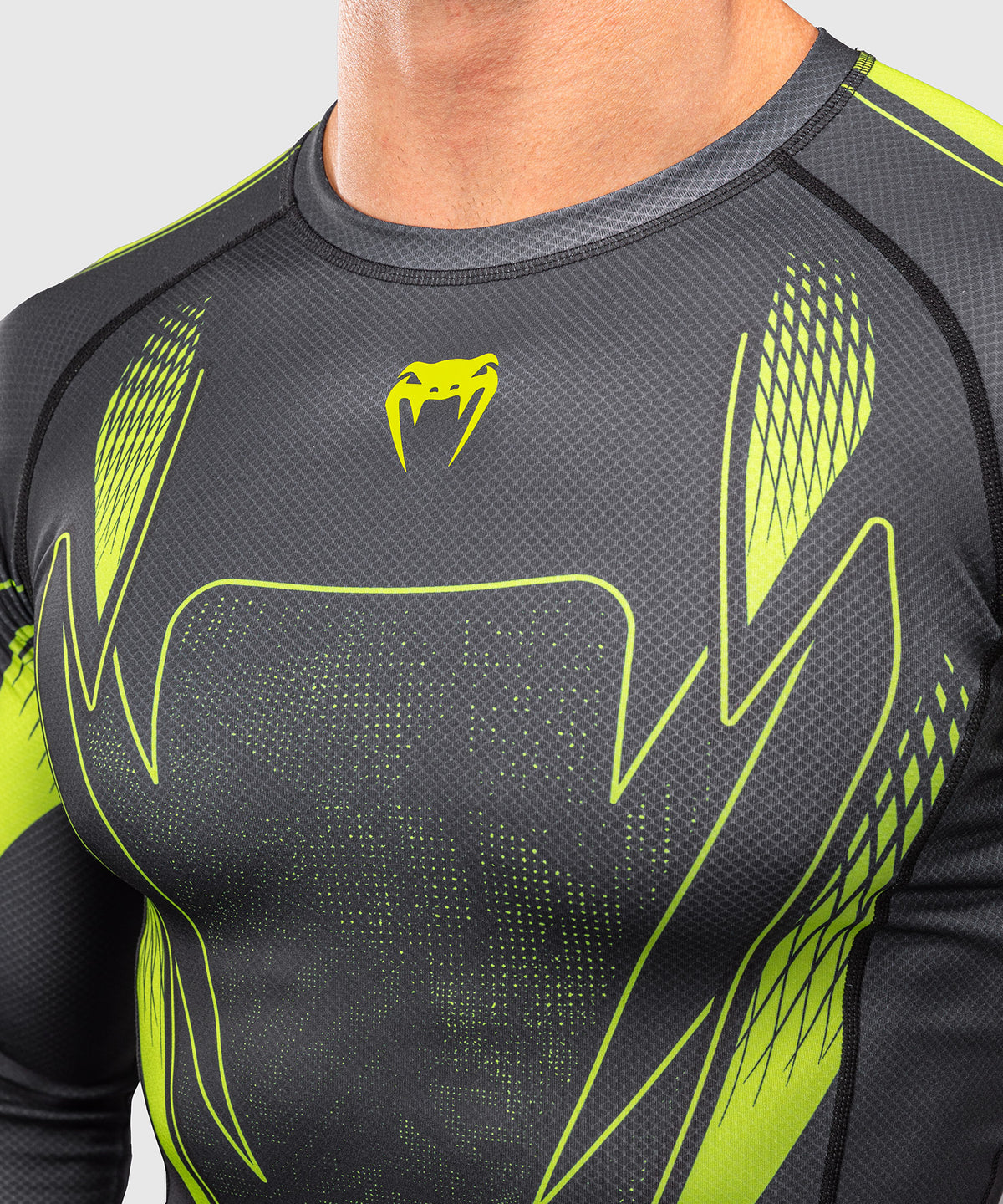 Venum Amazonia Reborn Maglia a compressione a maniche lunghe - Nero/Verde