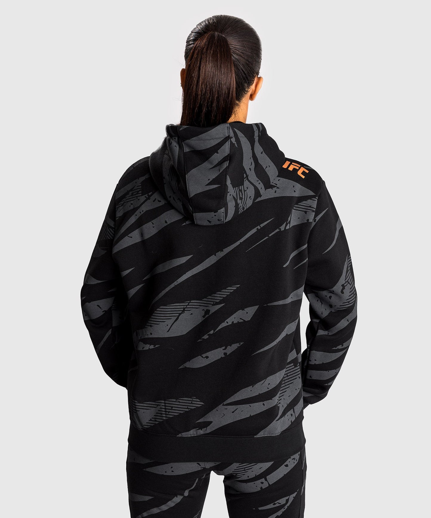 Women's Hooded Sweatshirt UFC Adrenaline by Venum Fight Week - Urban Camo