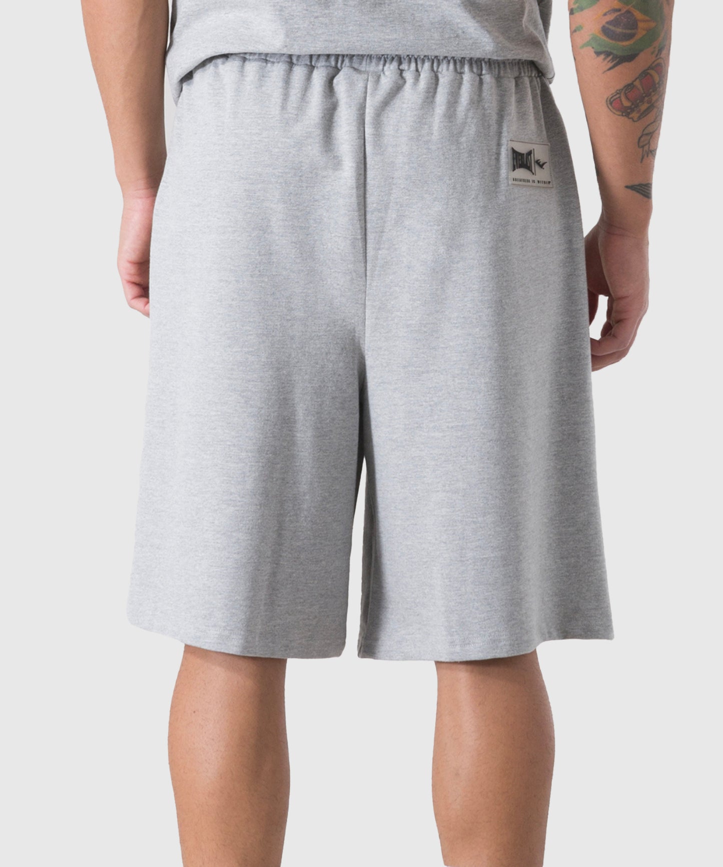 Everlast Classic Shorts aus Baumwolle - Grau meliert