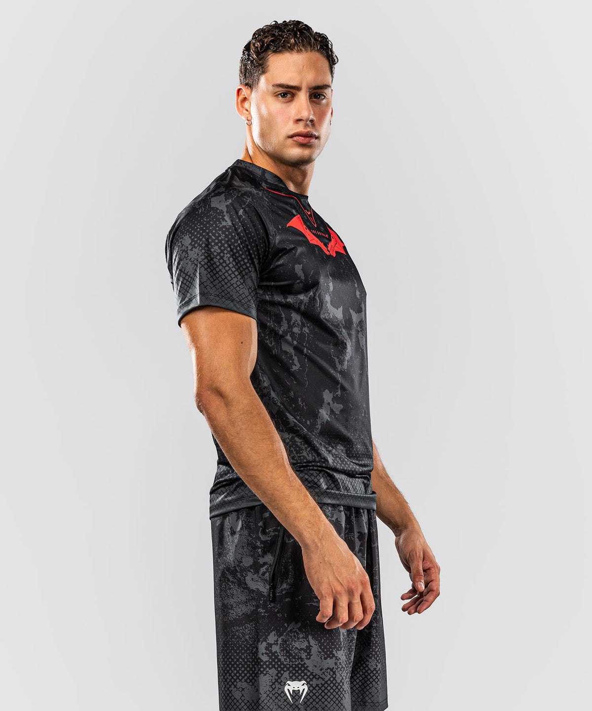 T-shirt Dry-Tech Venum x Batman - Noir/Gris/Rouge
