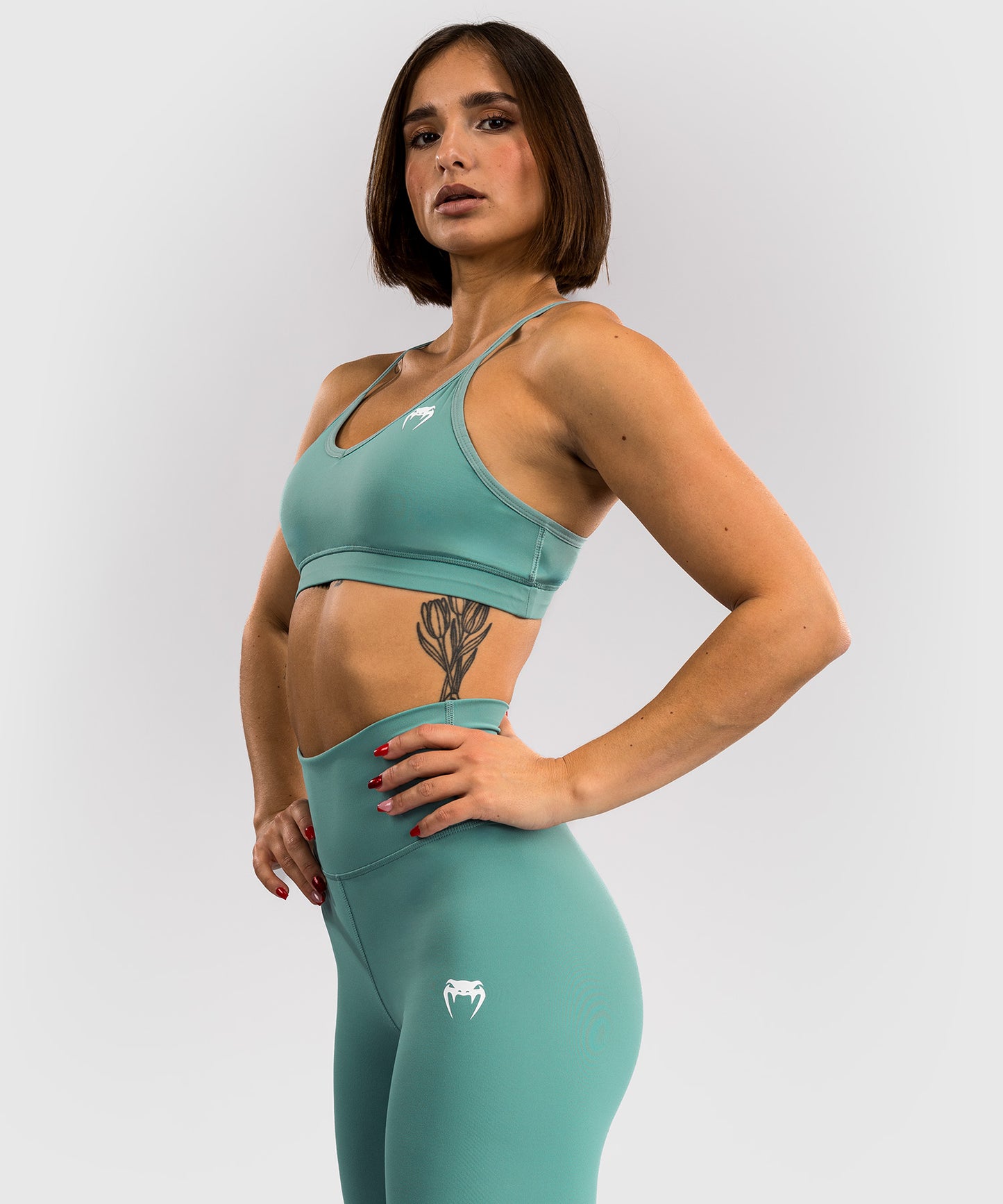 Venum Essential Low Impact Sports Bra - Water Green