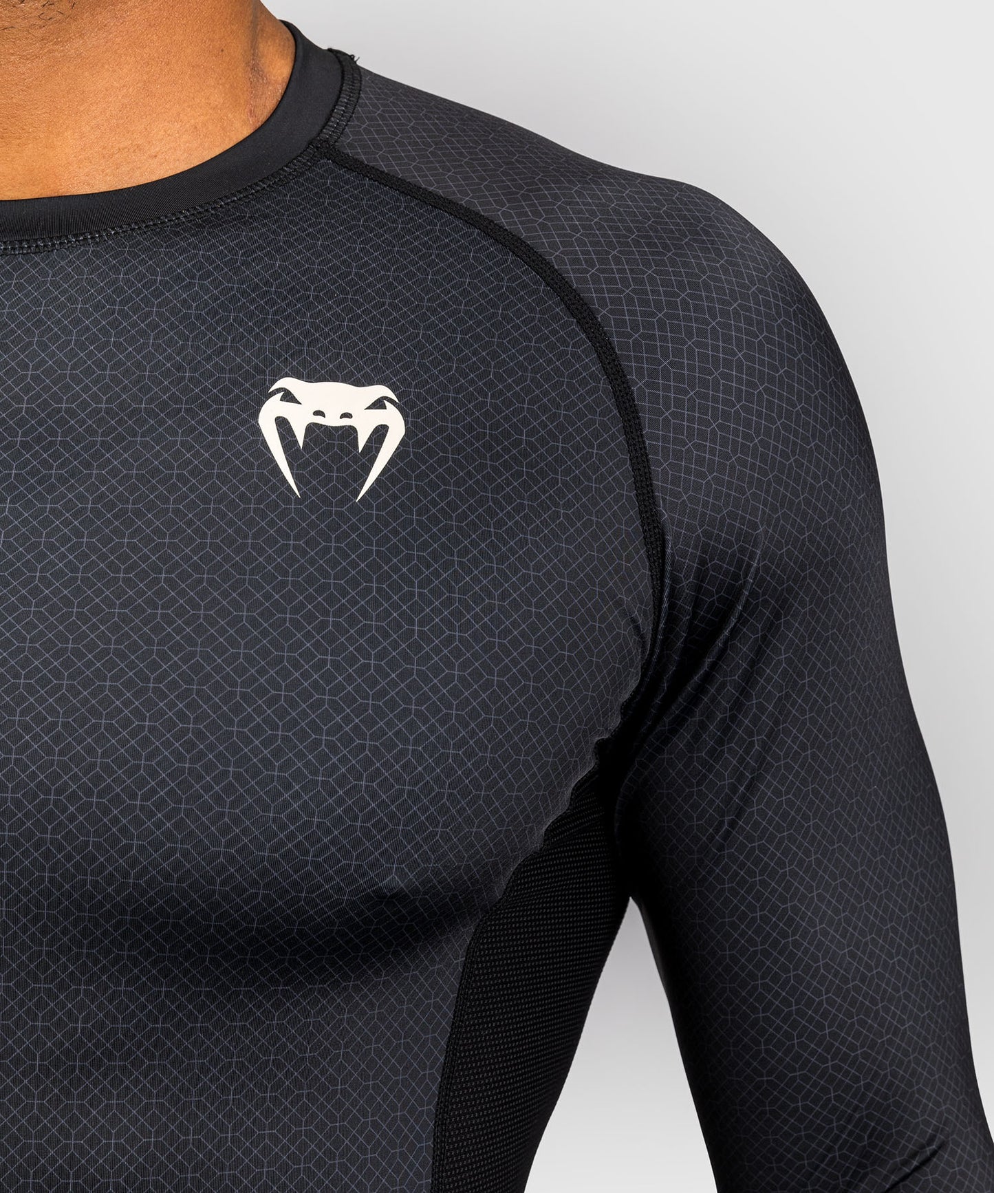 Venum x Roger Gracie Academy Long Sleeve Rashguard - Black