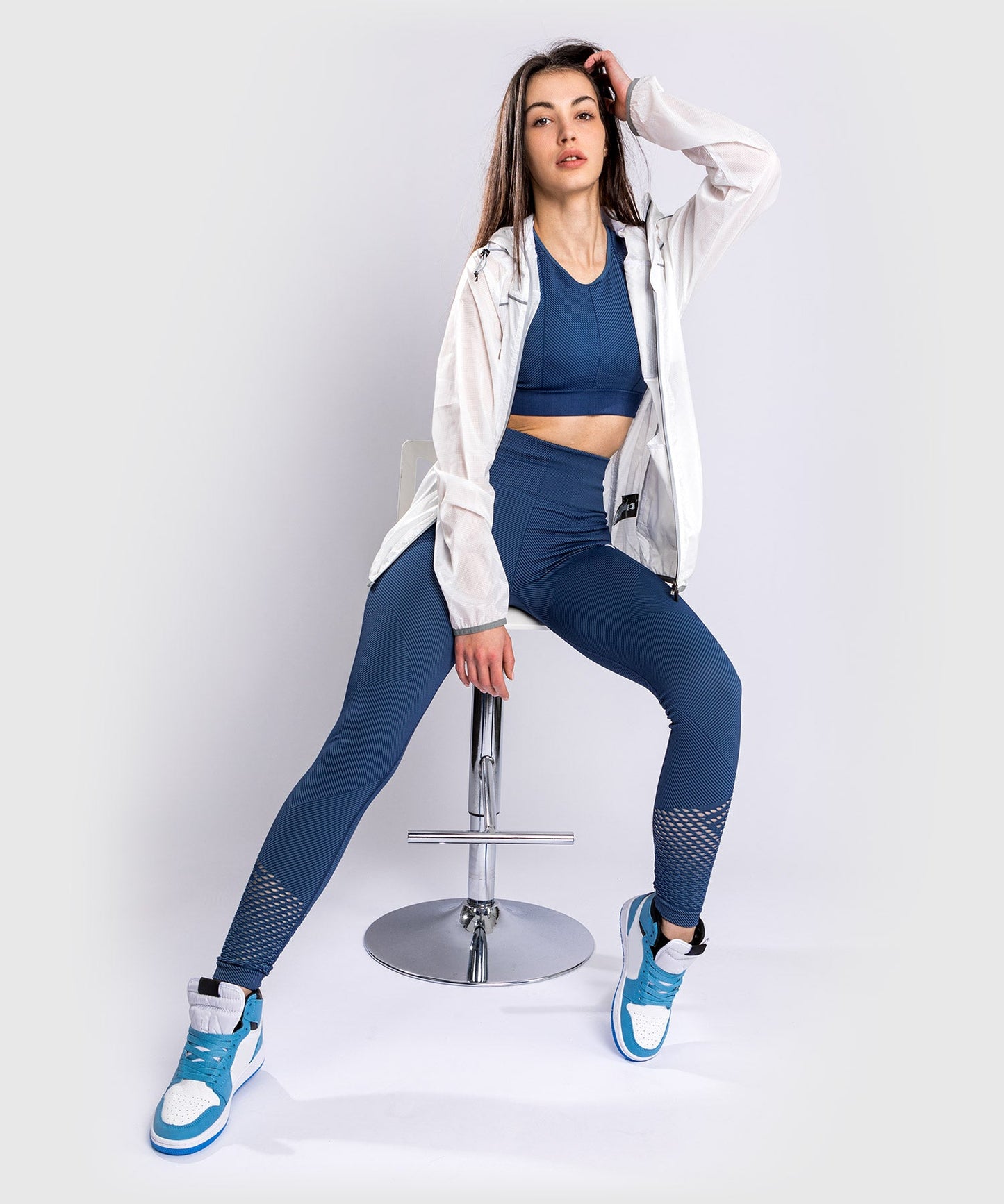 Brassière de Sport Venum Sparring  Seamless - Pour Femmes - Bleu Canard