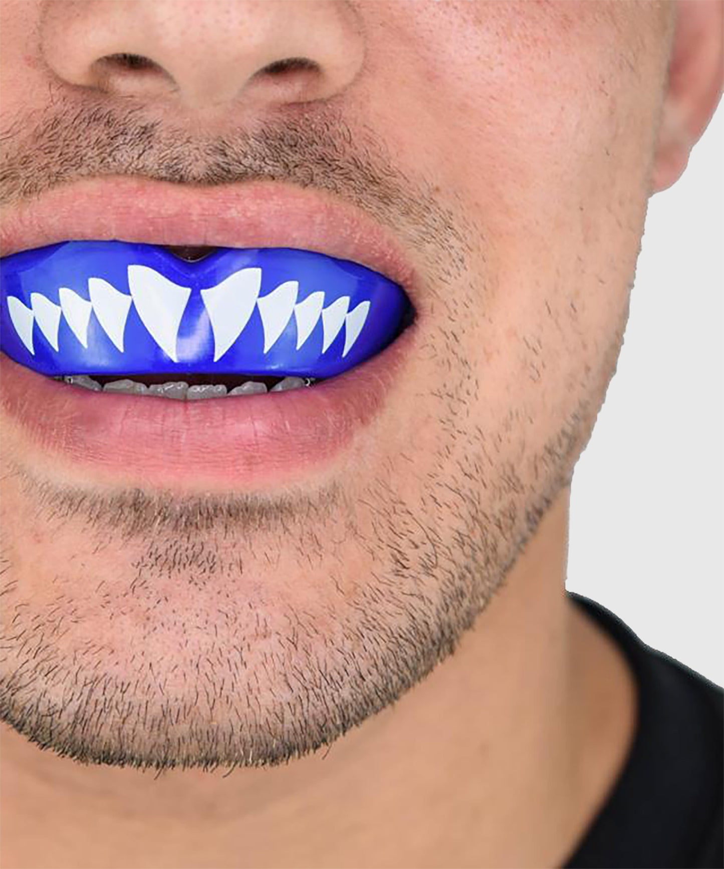 Protège-dents Safejawz Shark - Adulte - Bleu/Blanc