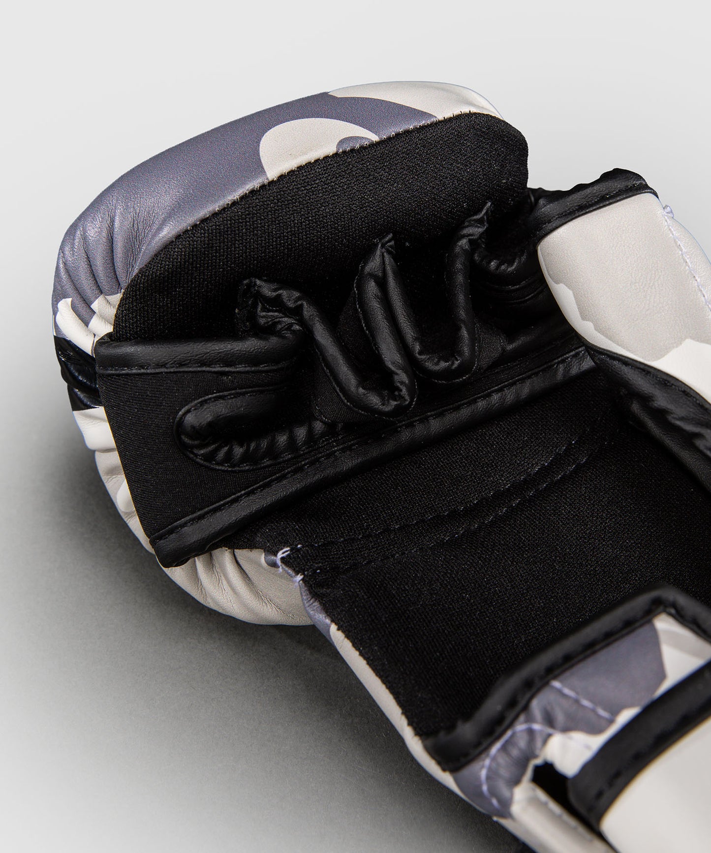 Venum Elite Camo Sparring Gloves - White/Light grey