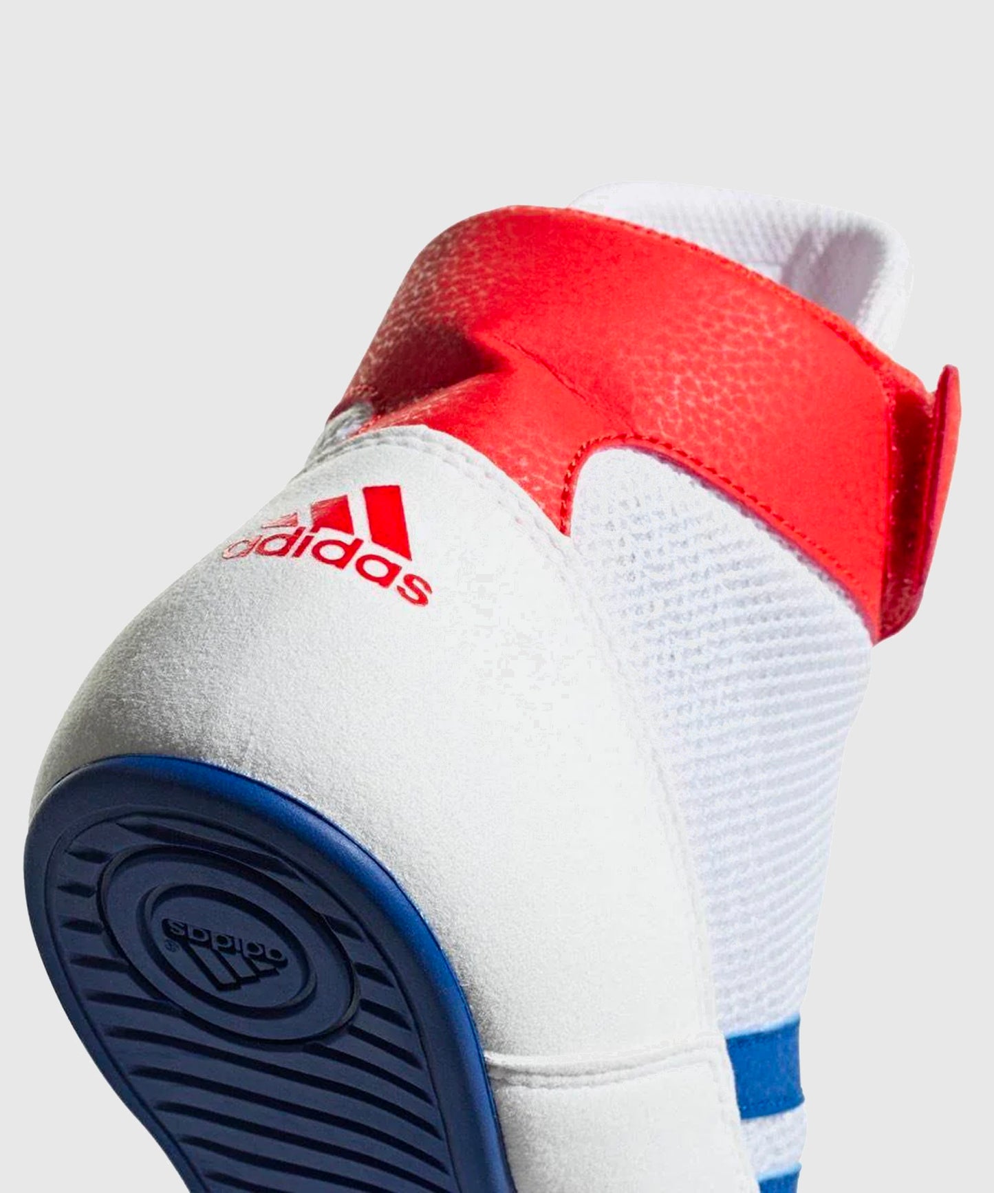 Chaussures De Lutte Adidas Havoc - Blanche/Bleu