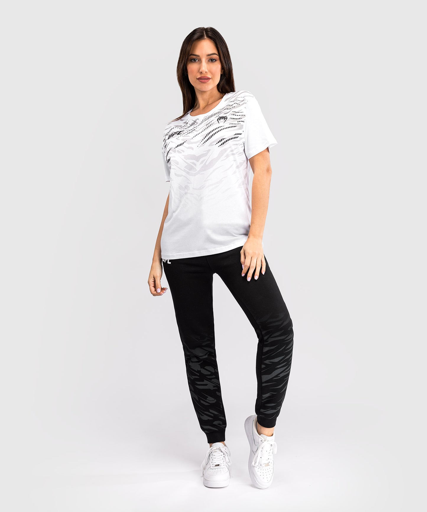T-shirt à Manches Courtes pour Femmes UFC Fusion by Venum Replica - Blanc