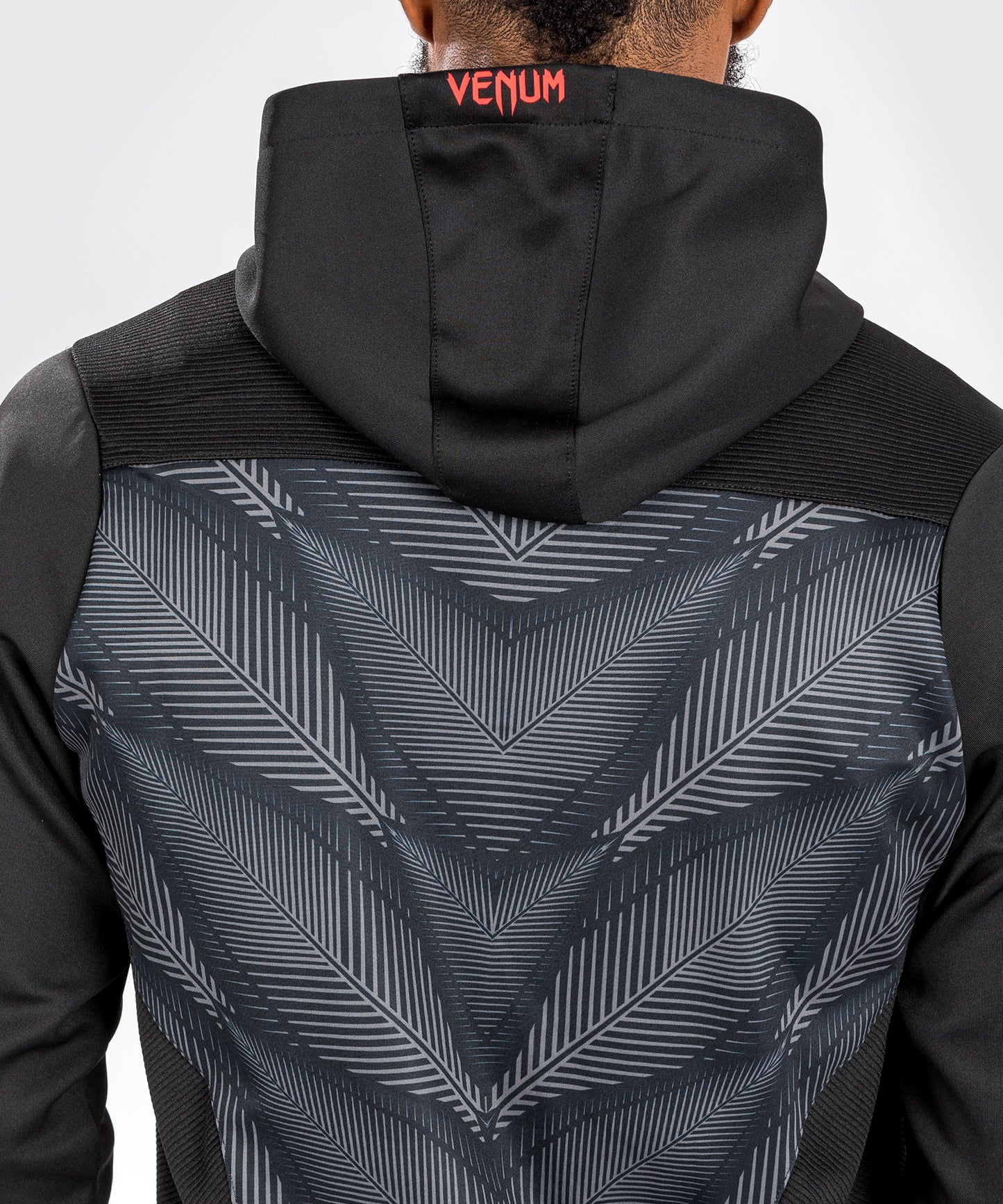 Venum Phantom Hoodie mit Reißverschluss - Schwarz/Rot