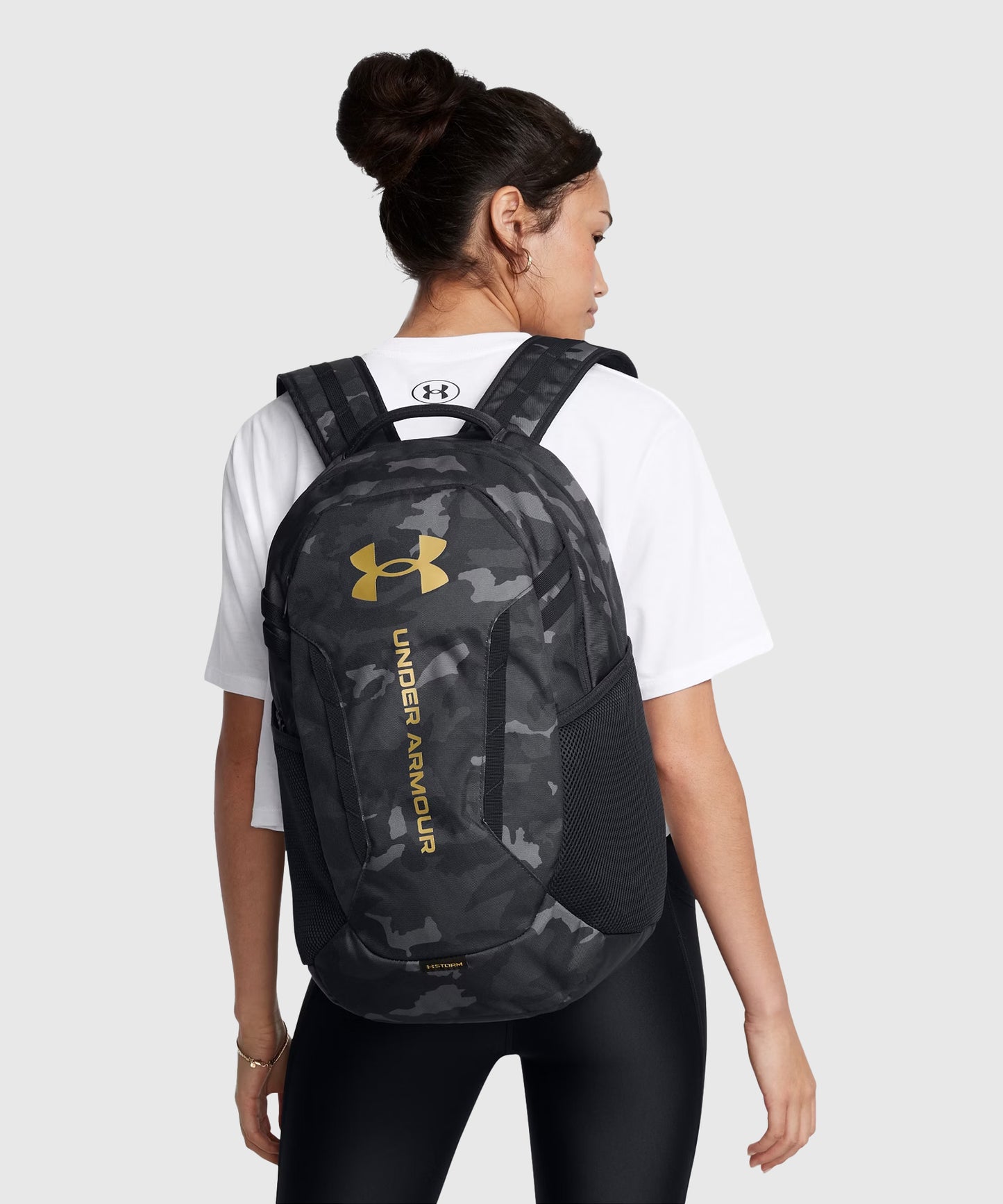 Sac À Dos Sport Under Armour Ua Hustle 6.0 - Noir/Or