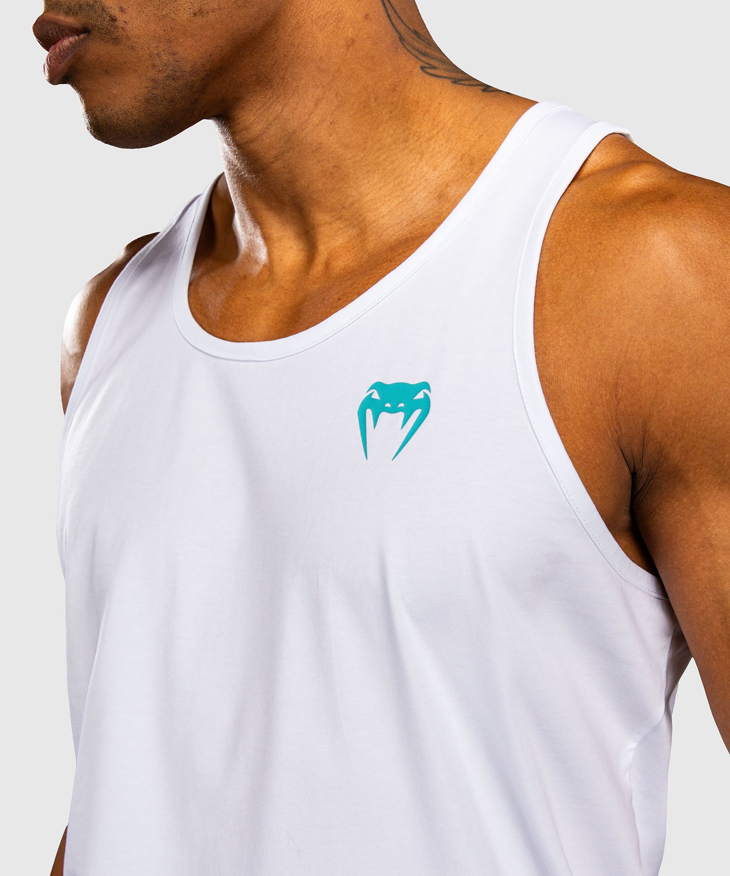 Venum Aqua Camiseta de Tirantes – Blanco/Turquesa