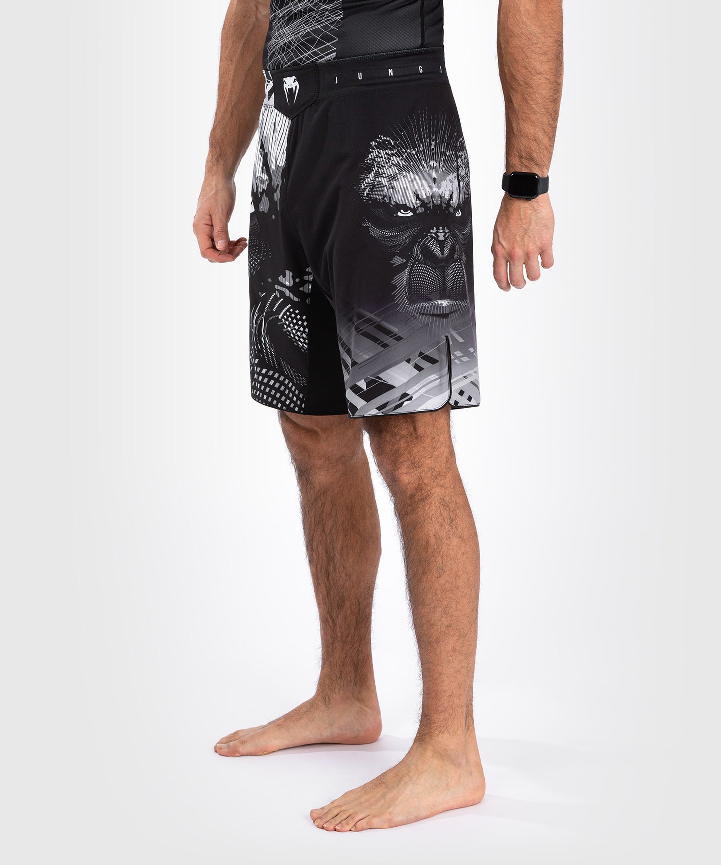 Short de Combat Venum Gorilla Jungle - Noir/Blanc