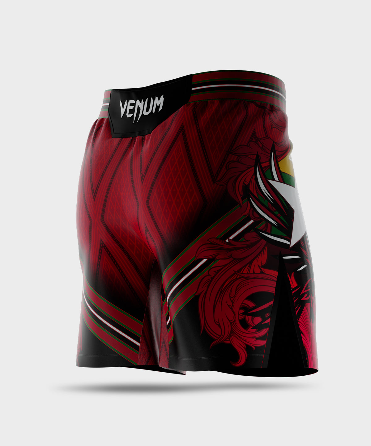 Men’s UFC Adrenaline Unrivaled by Venum Red Josh Van Short Fit Fight Short