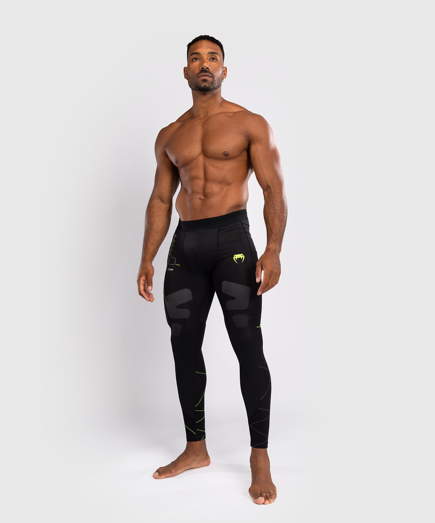 Venum Training Camp 4.0 Spats - Schwarz/Neo-Grün