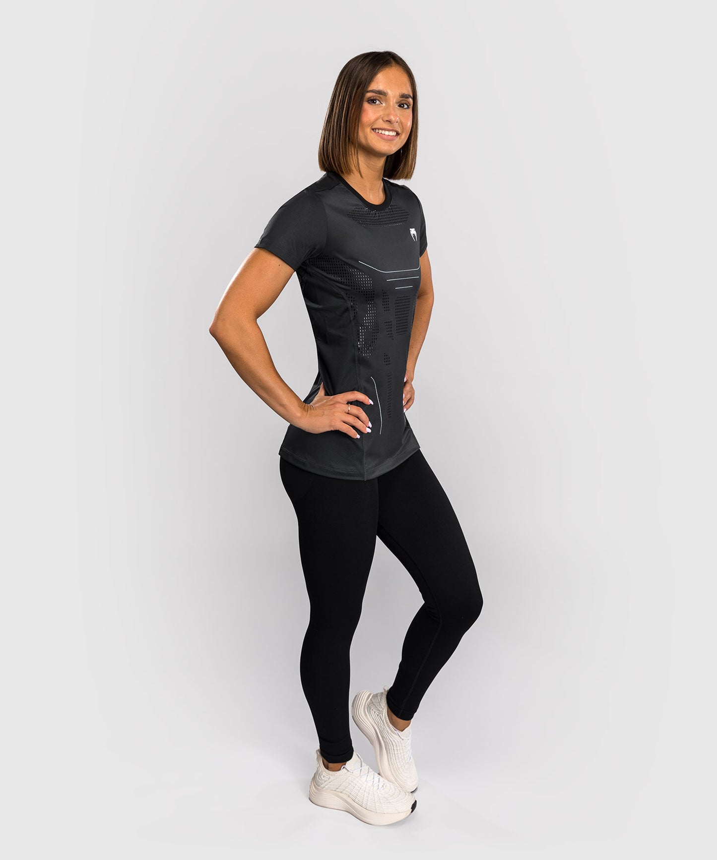 Venum 3.0 Women's Dry-Tech T-Shirt - Storm Grey