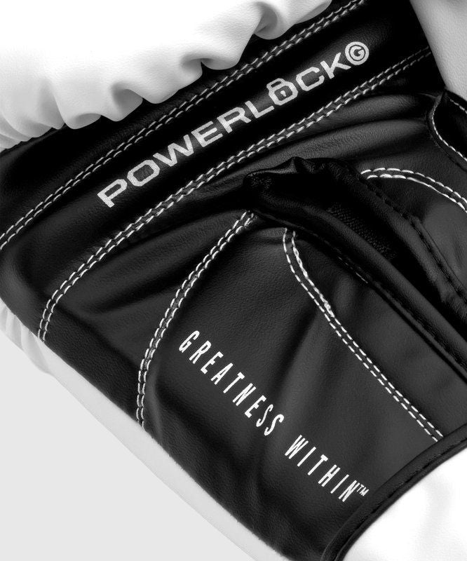 Gants de boxe Everlast Powerlock OG Training - Blanc/Noir