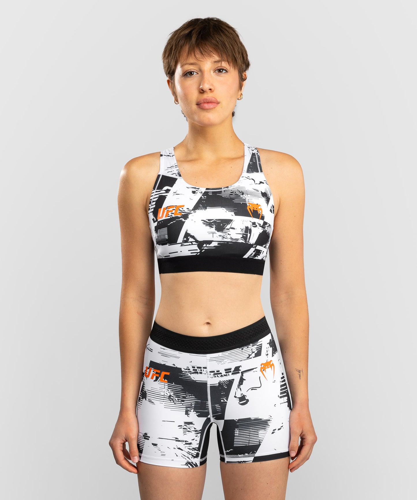 UFC Zenith by Venum Authentic Fight Week Sport-BH Damen - Weiß