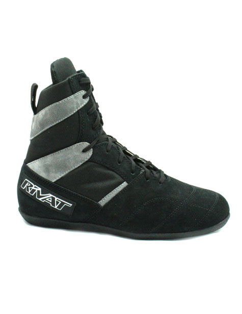 Rivat Top French Boxing Shoes - Black