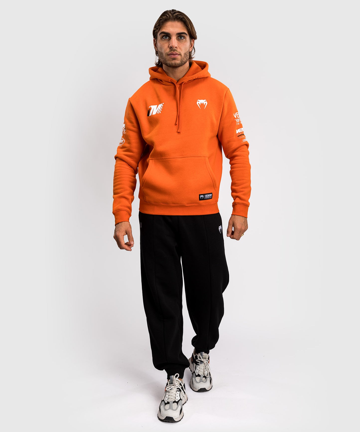 Venum Motorsport Hooded Sweatshirt - Tangerine