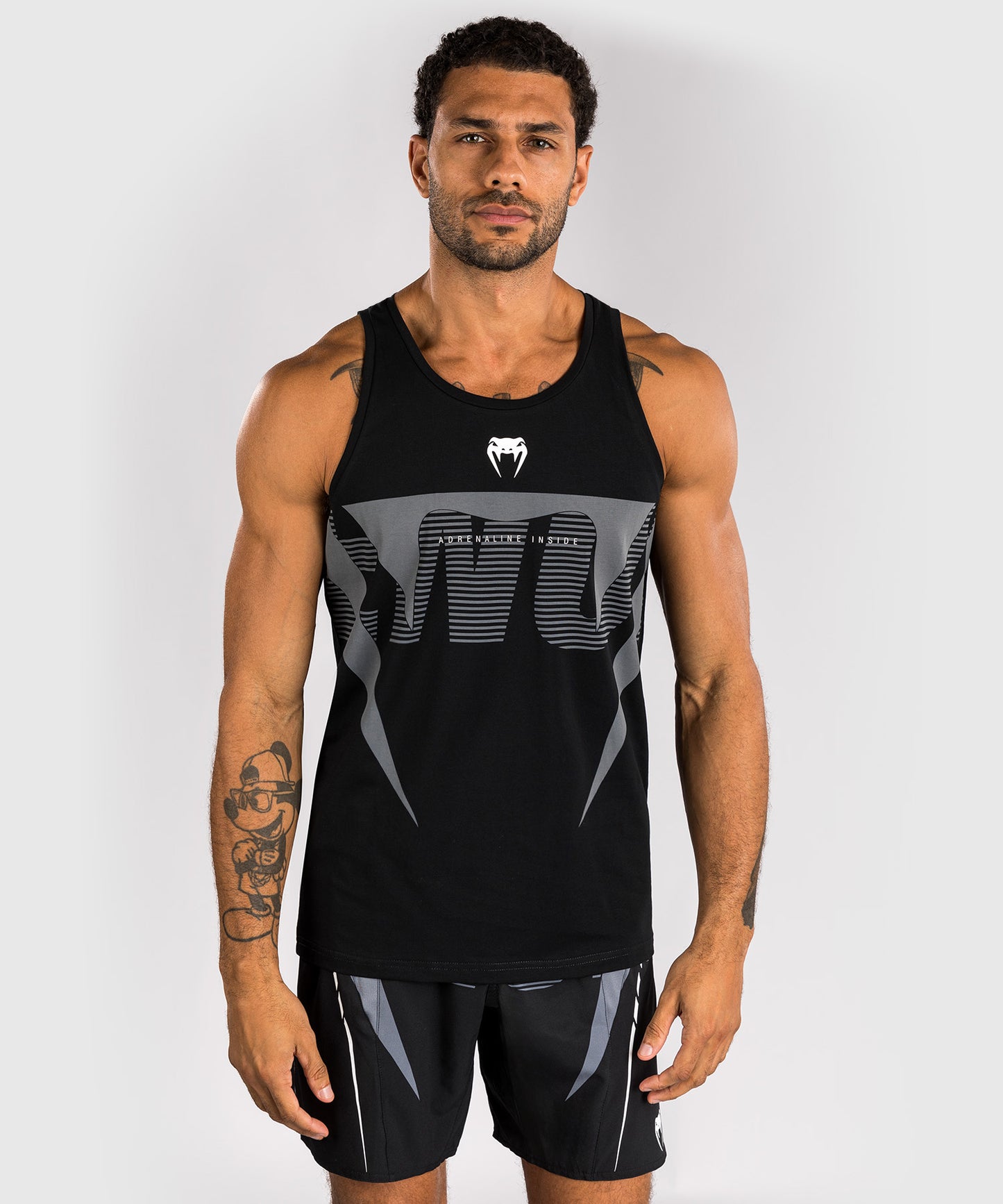 Débardeur Venum Adrenaline – Noir/Gris Argenté