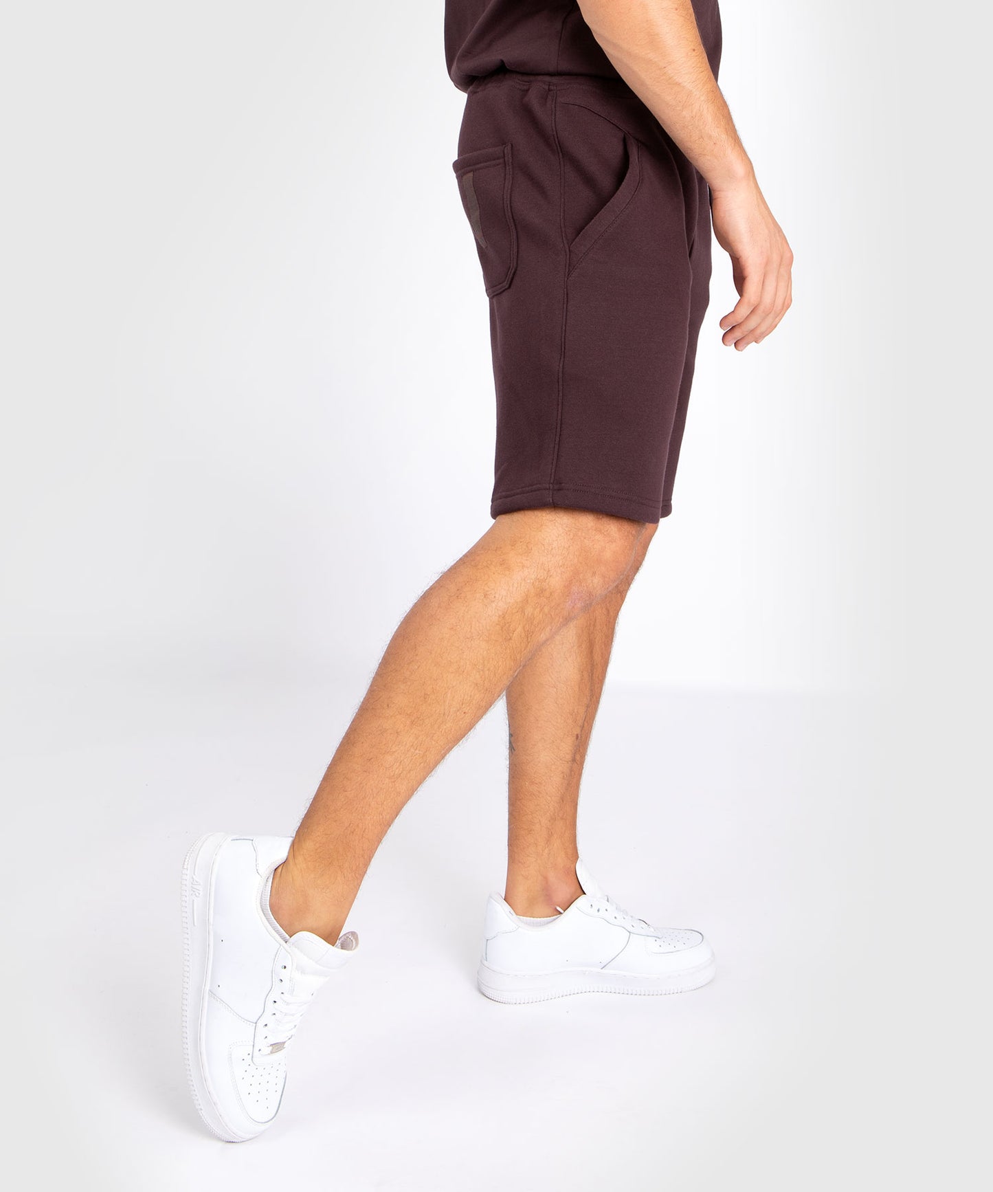 Short en coton Venum Silent Power - Marron foncé