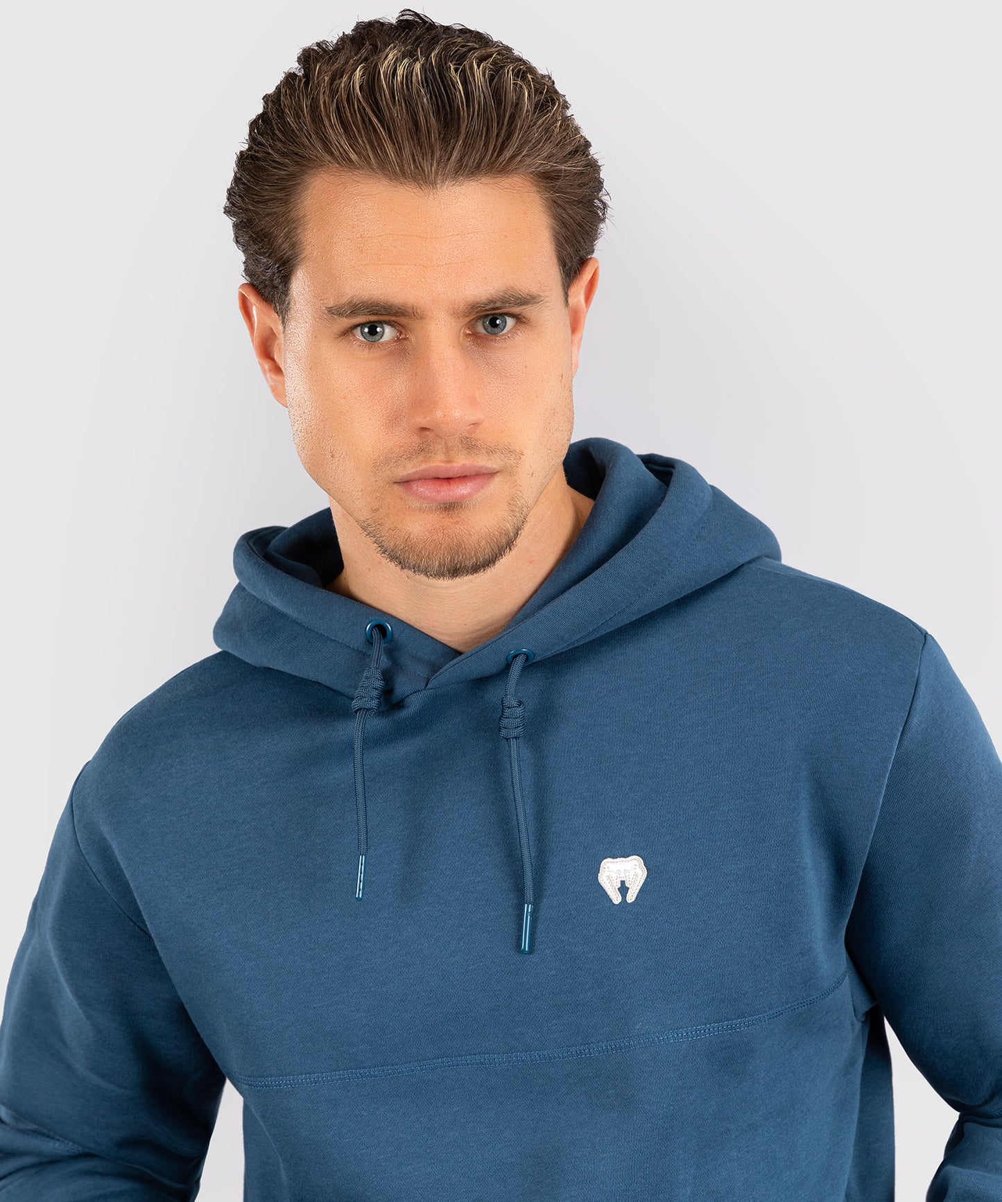 Sweatshirt à capuche Venum Silent Power - Bleu Paon