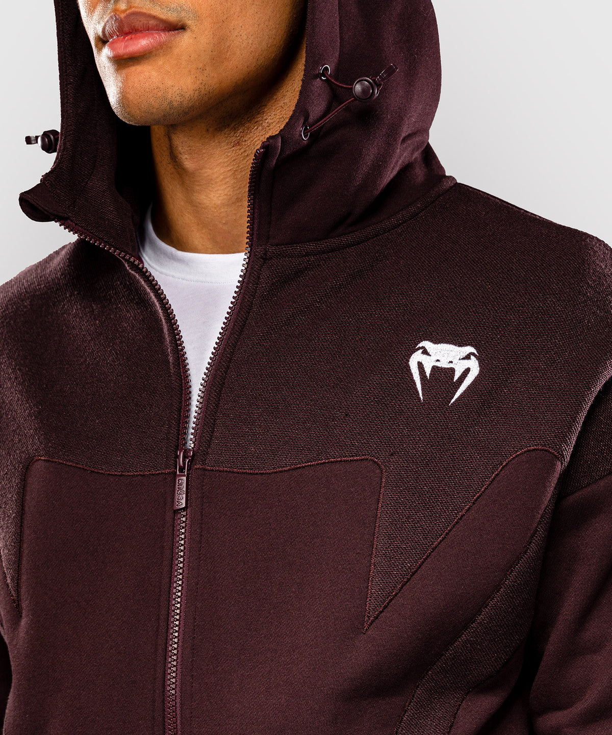 Venum Attack Fleece & Weave Trainingsjacke - Bordeaux