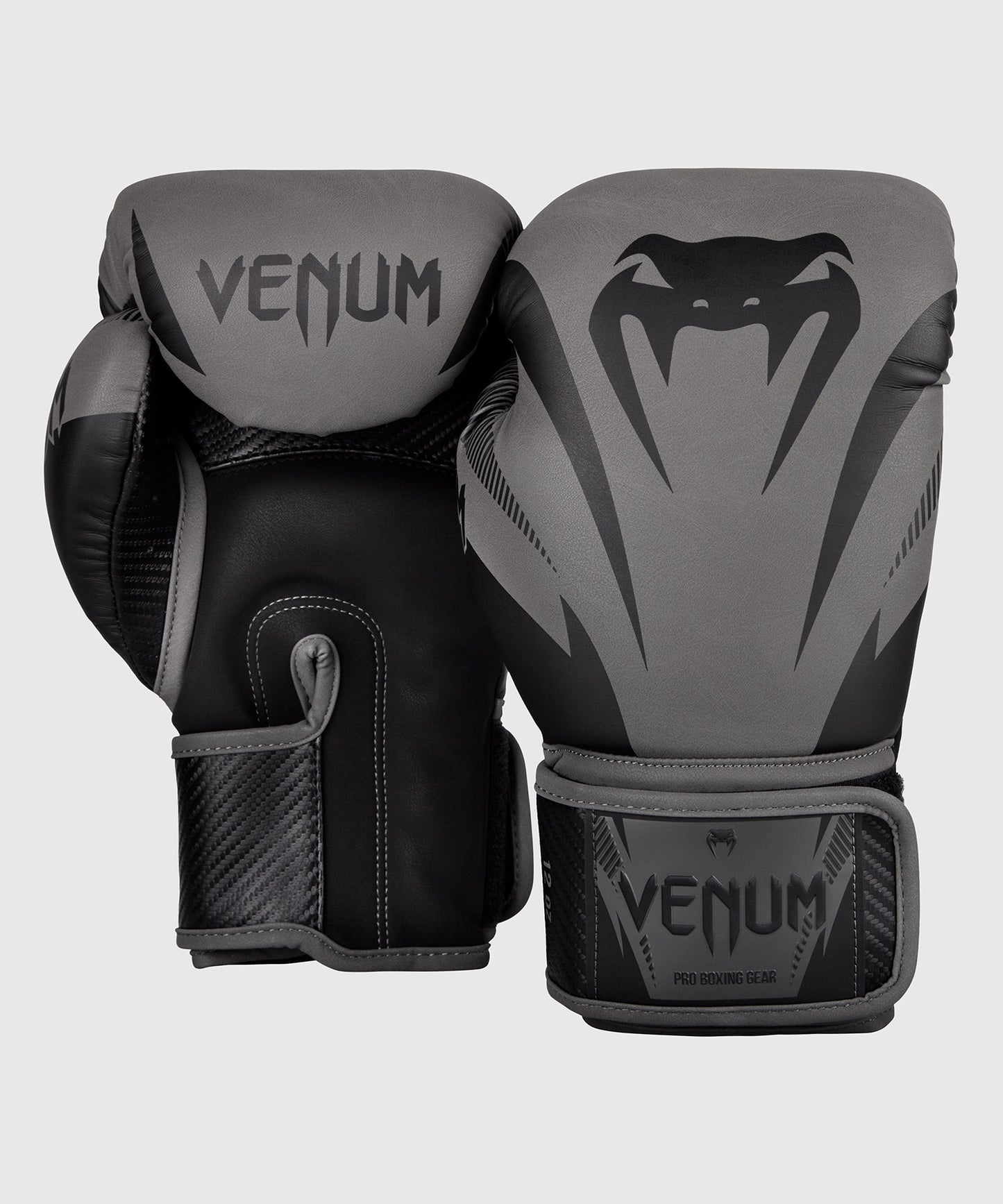 Gants de boxe Venum Impact – Gris/Noir