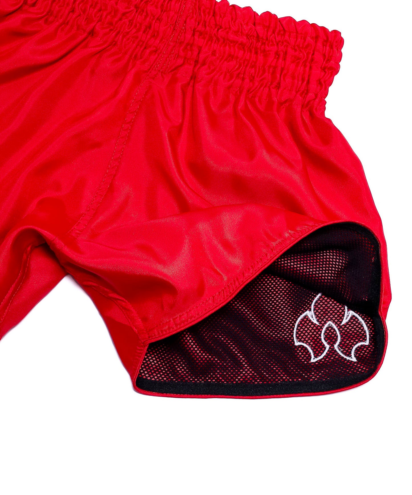 Infightstyle Fs Utility Retro Muay Thai Shorts - Red