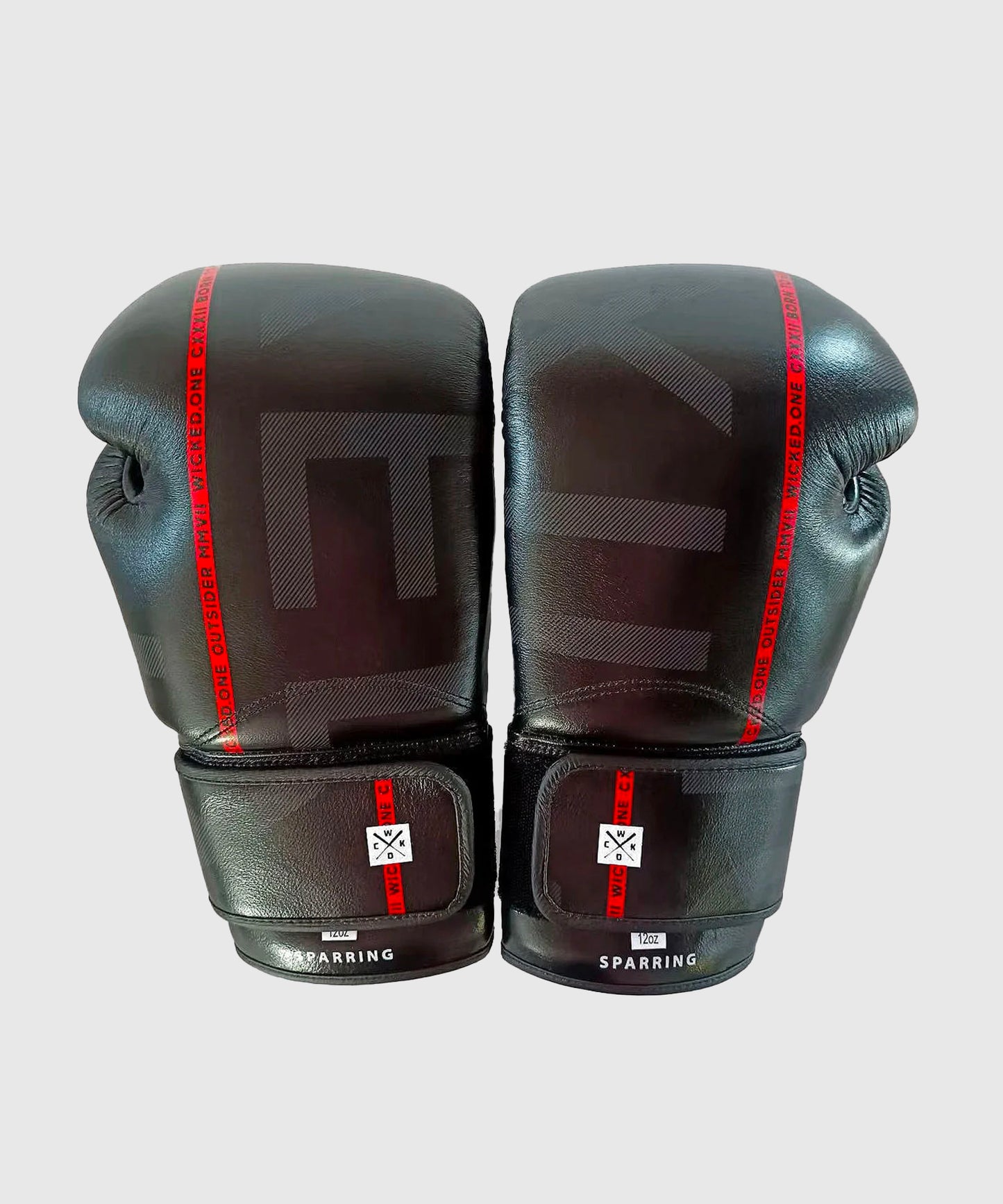 Wicked One Kruz Guantes de Sparring - Negro