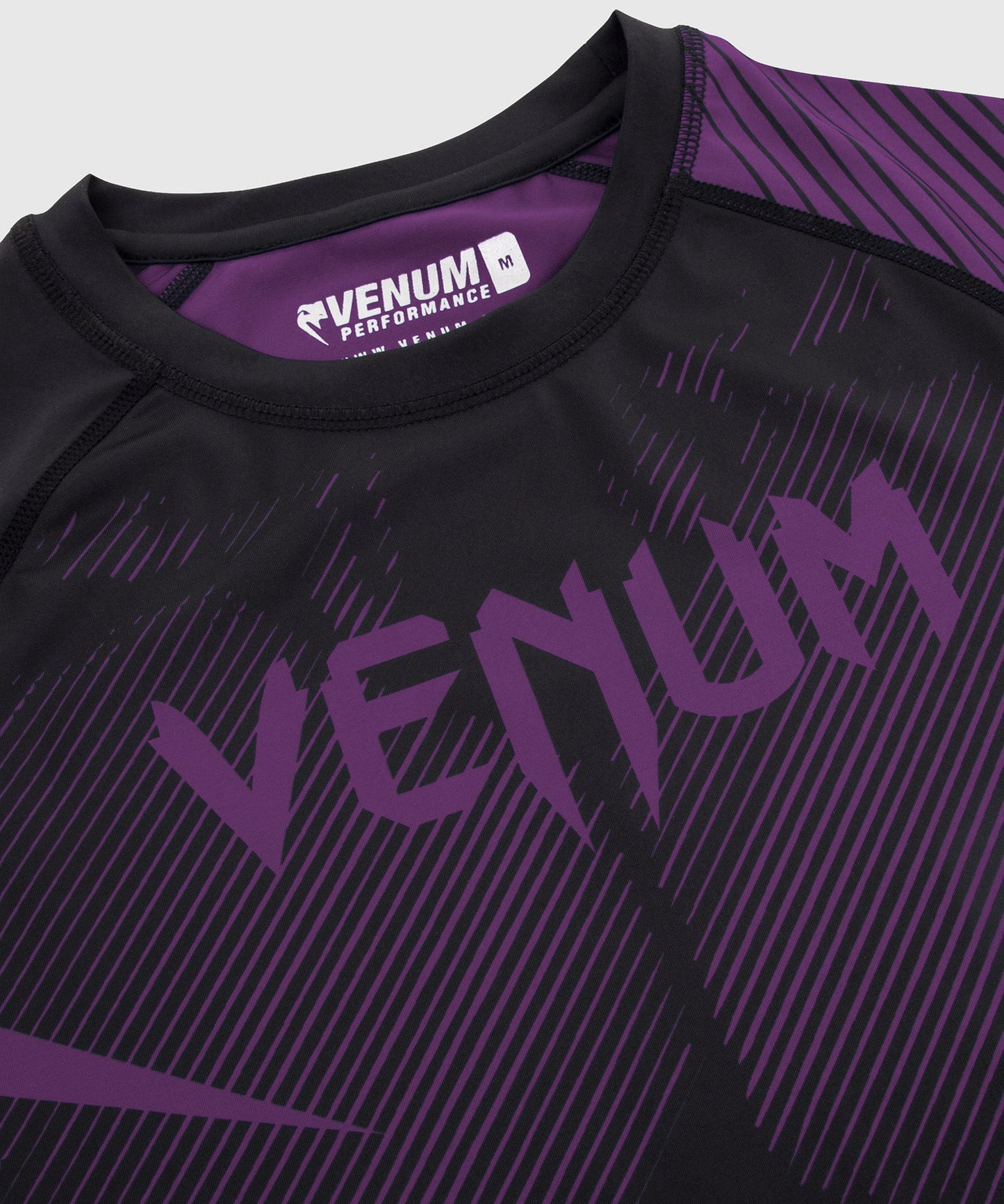 Rashguard Venum NoGi 2.0 - IBJJF Approved Long Sleeve - Black/Purple