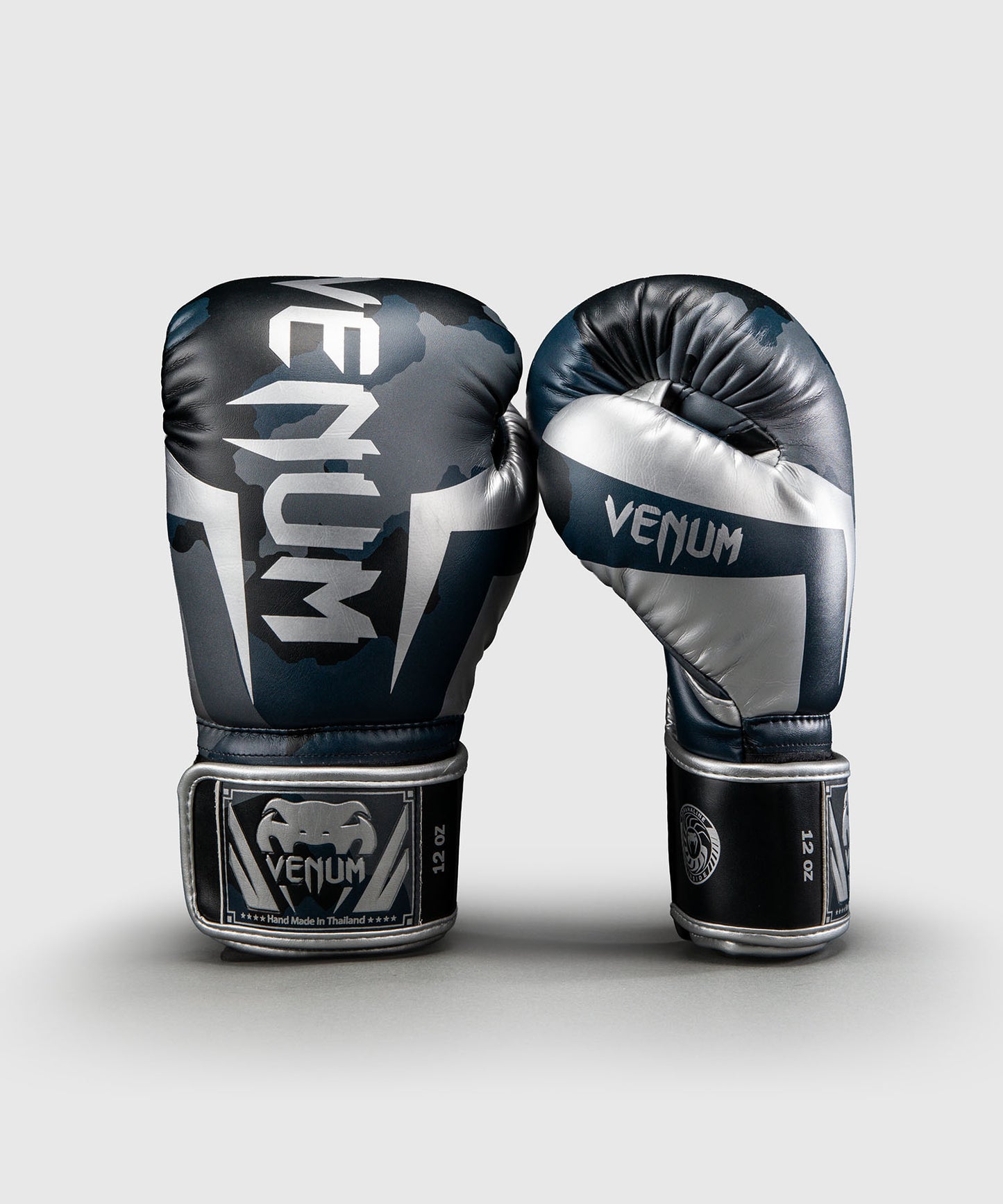 Venum Elite Boxhandschuhe - Dunkelmarineblau/Blau