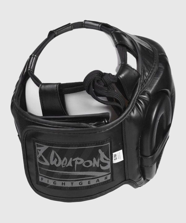 CASQUE DE BOXE - 8 WEAPONS UNLIMITED - Noir/Noir