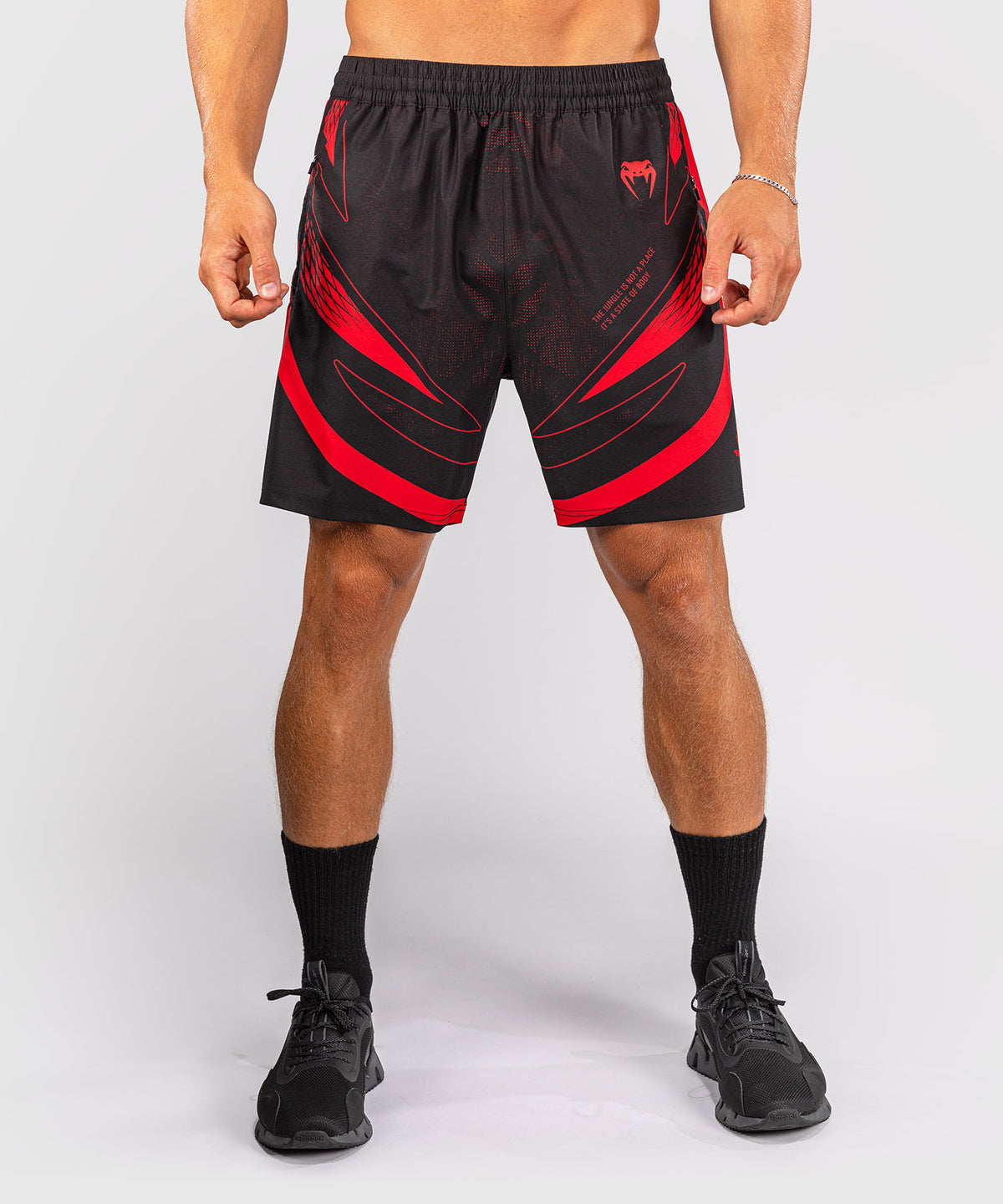 Venum Amazonia Reborn Pantaloncini da allenamento - Nero/Rosso