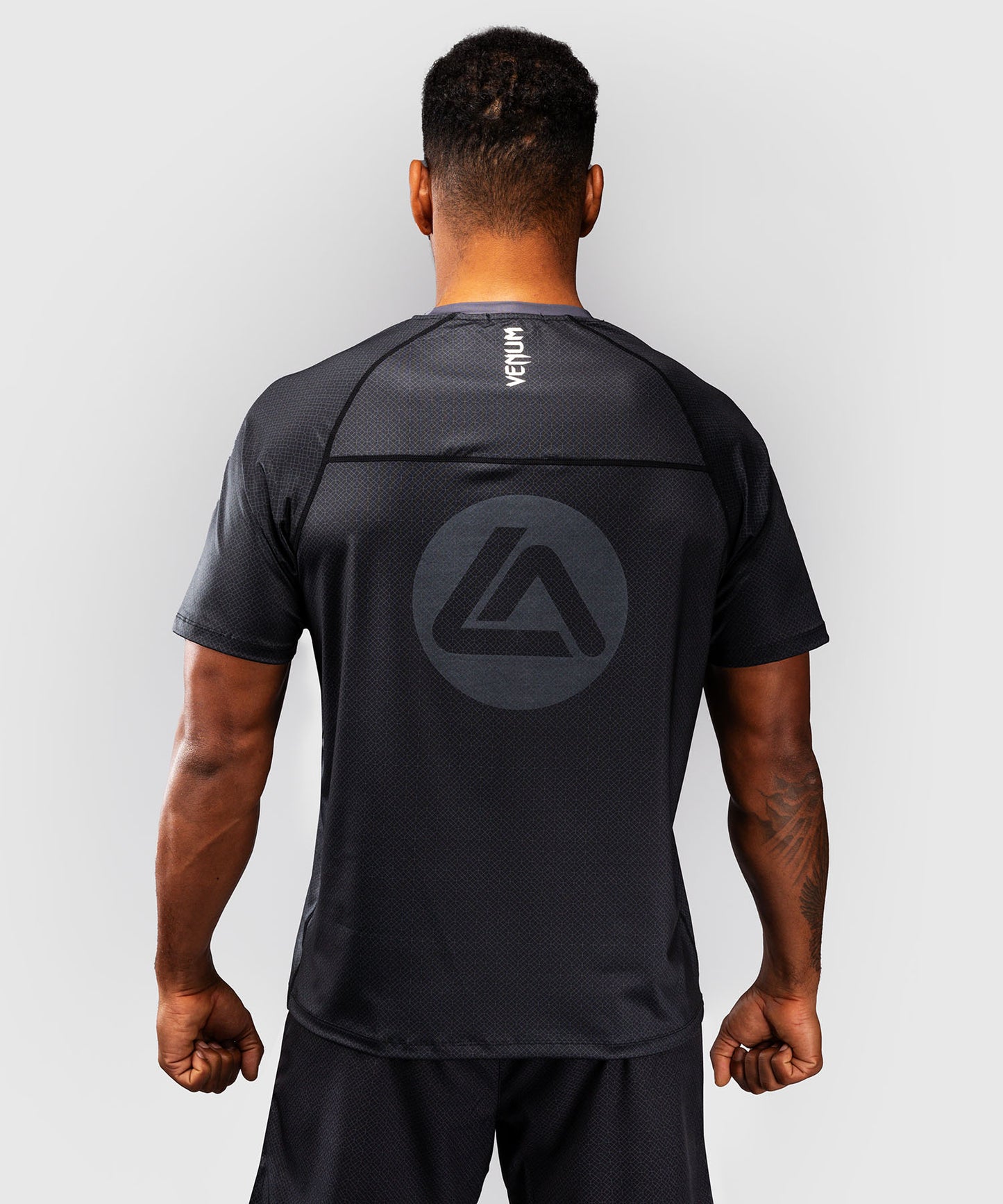 Venum x Roger Gracie Academy Dry‑Tech‑T‑Shirt - Schwarz