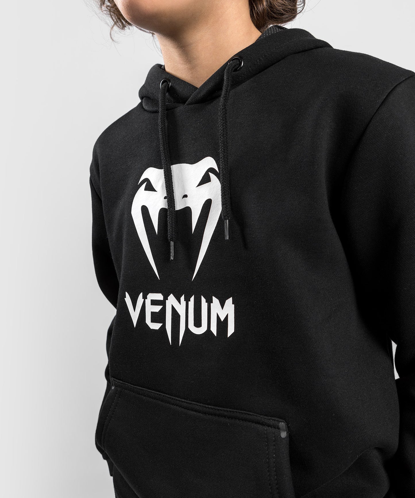 Venum Classic Hooded Sweatshirt - For Kids - Black
